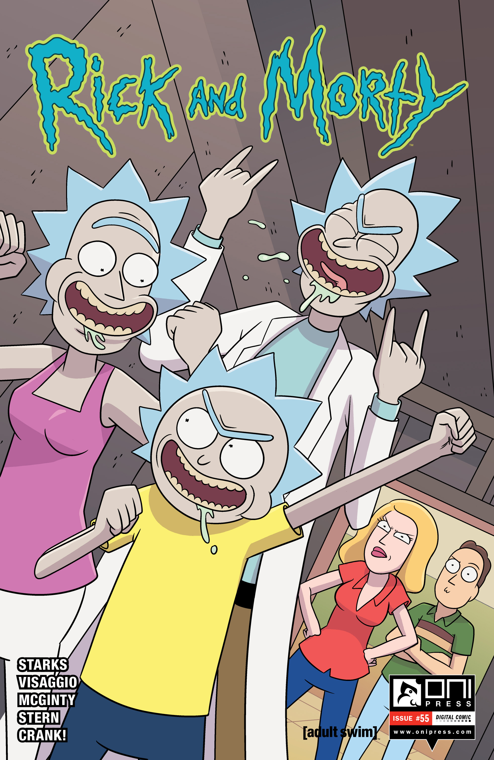 Read online Rick and Morty comic -  Issue #55 - 1