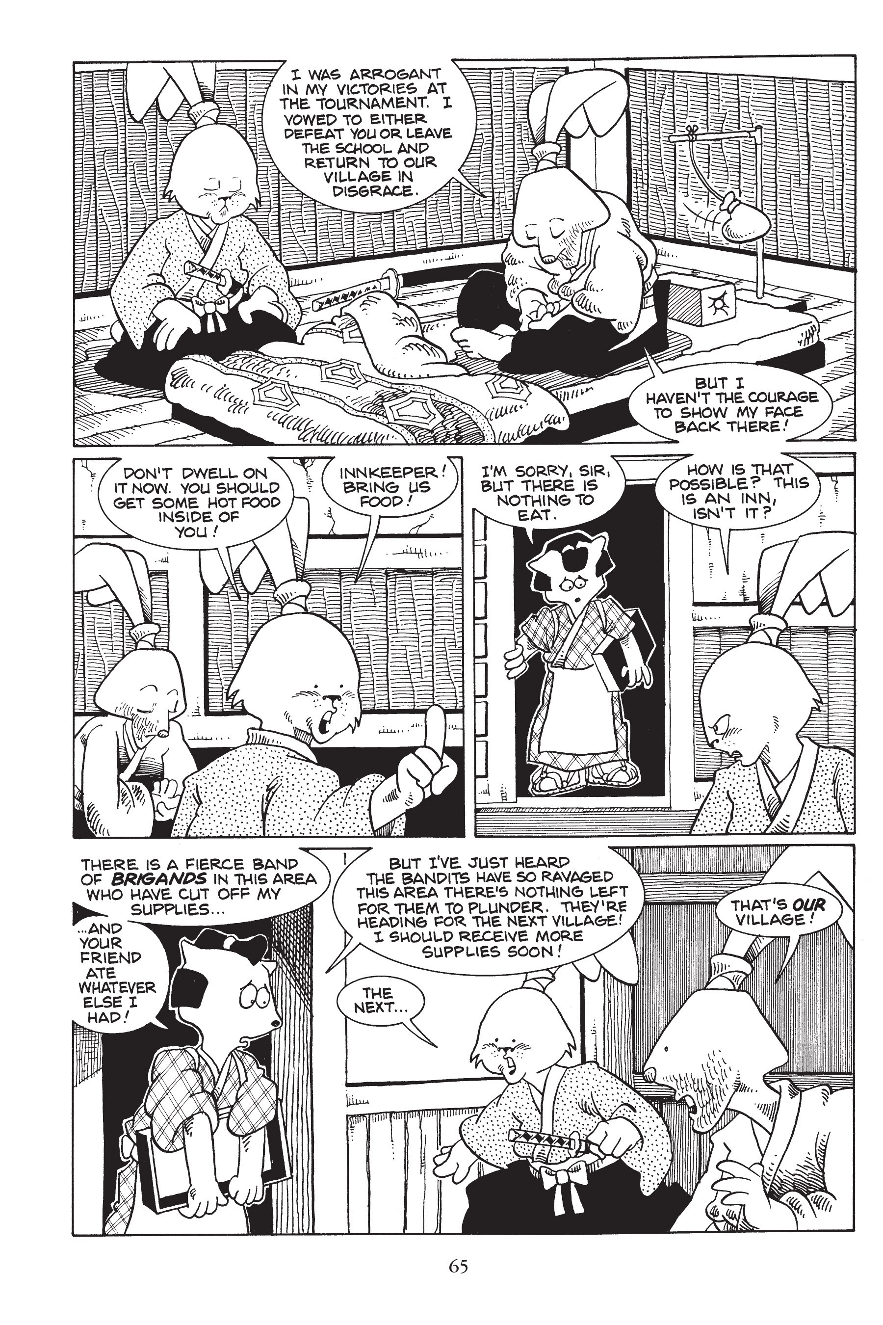 Read online Usagi Yojimbo (1987) comic -  Issue # _TPB 2 - 67