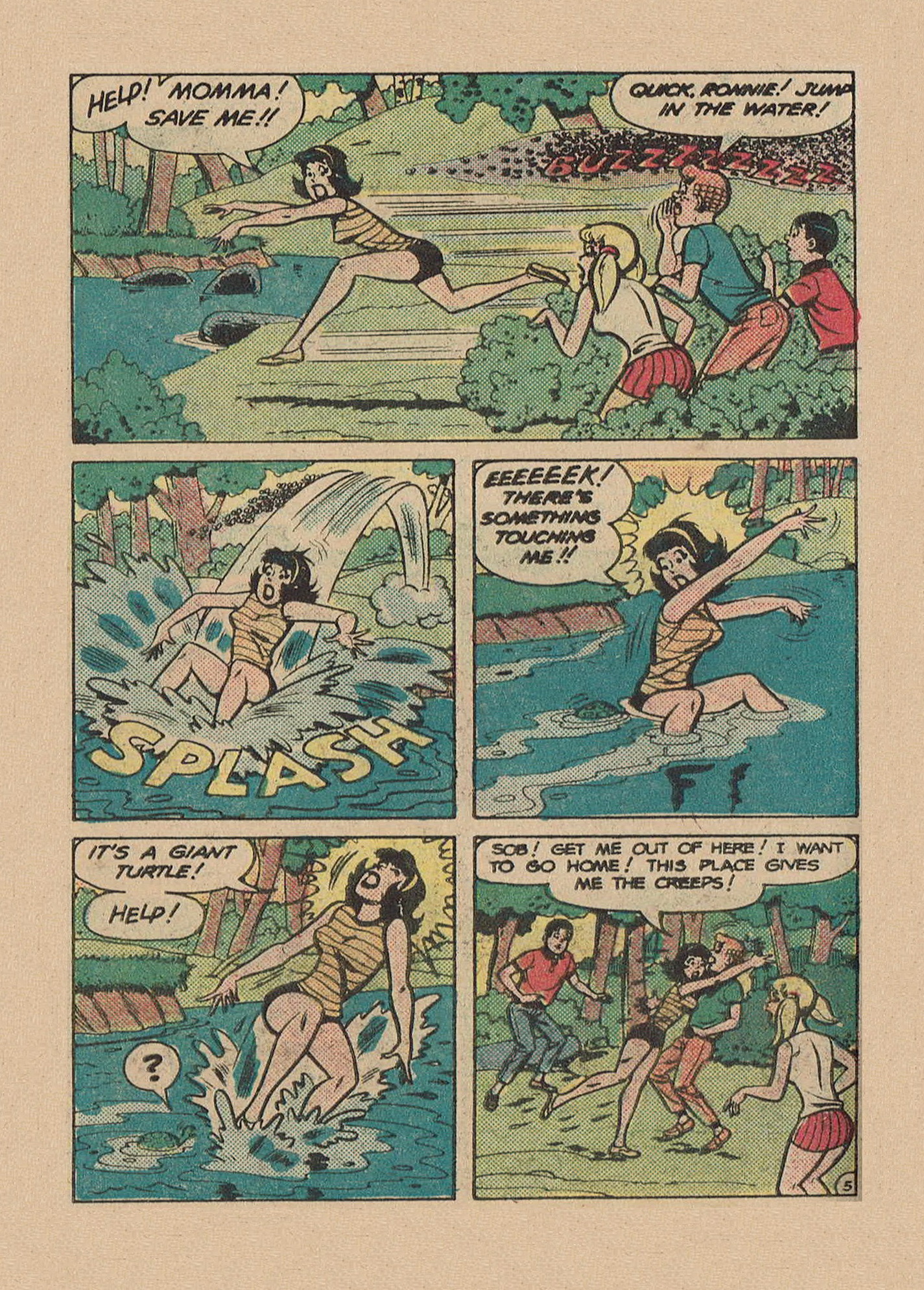 Read online Archie Digest Magazine comic -  Issue #48 - 74