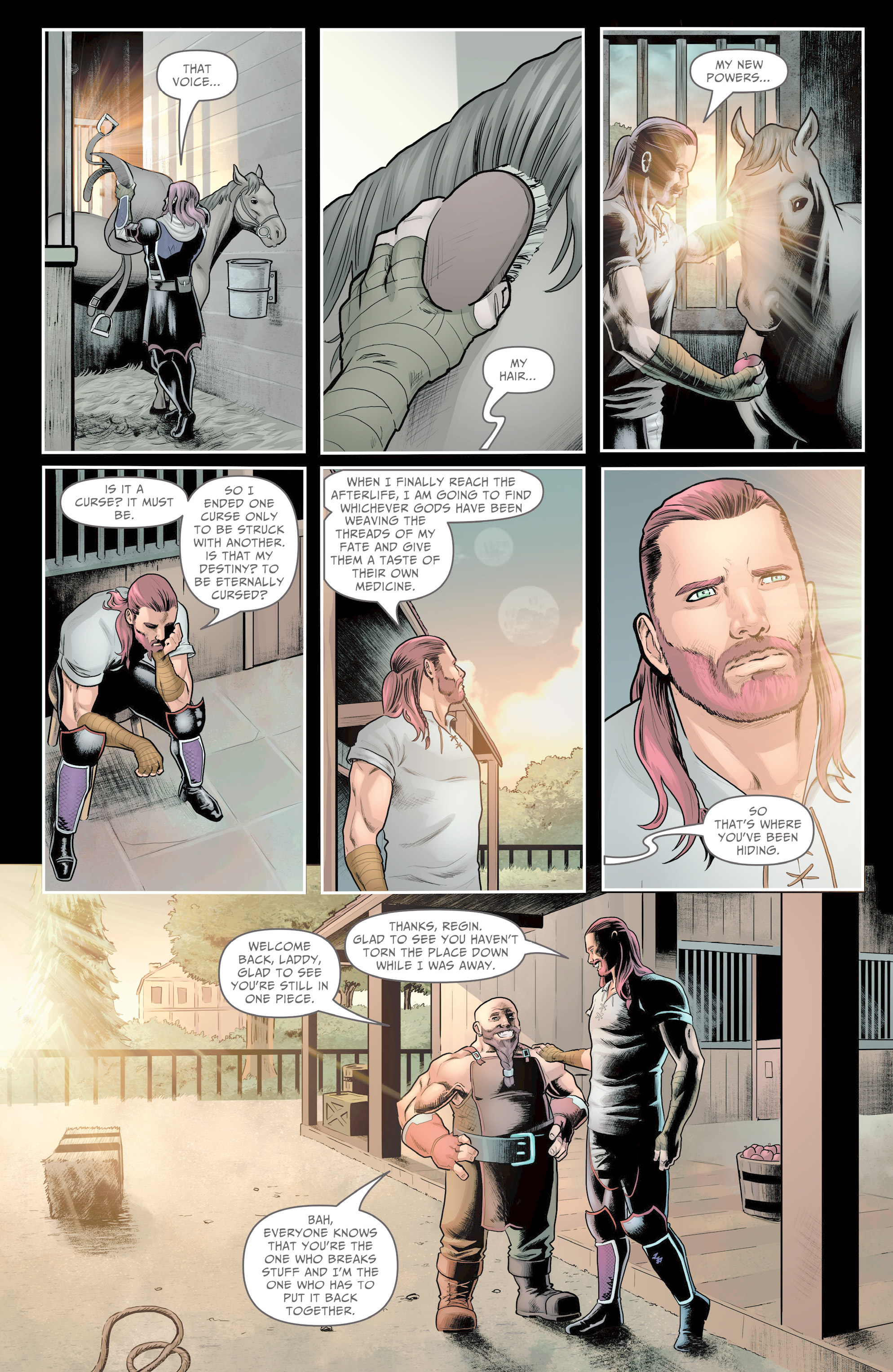 Read online Dragonsblood comic -  Issue #3 - 18