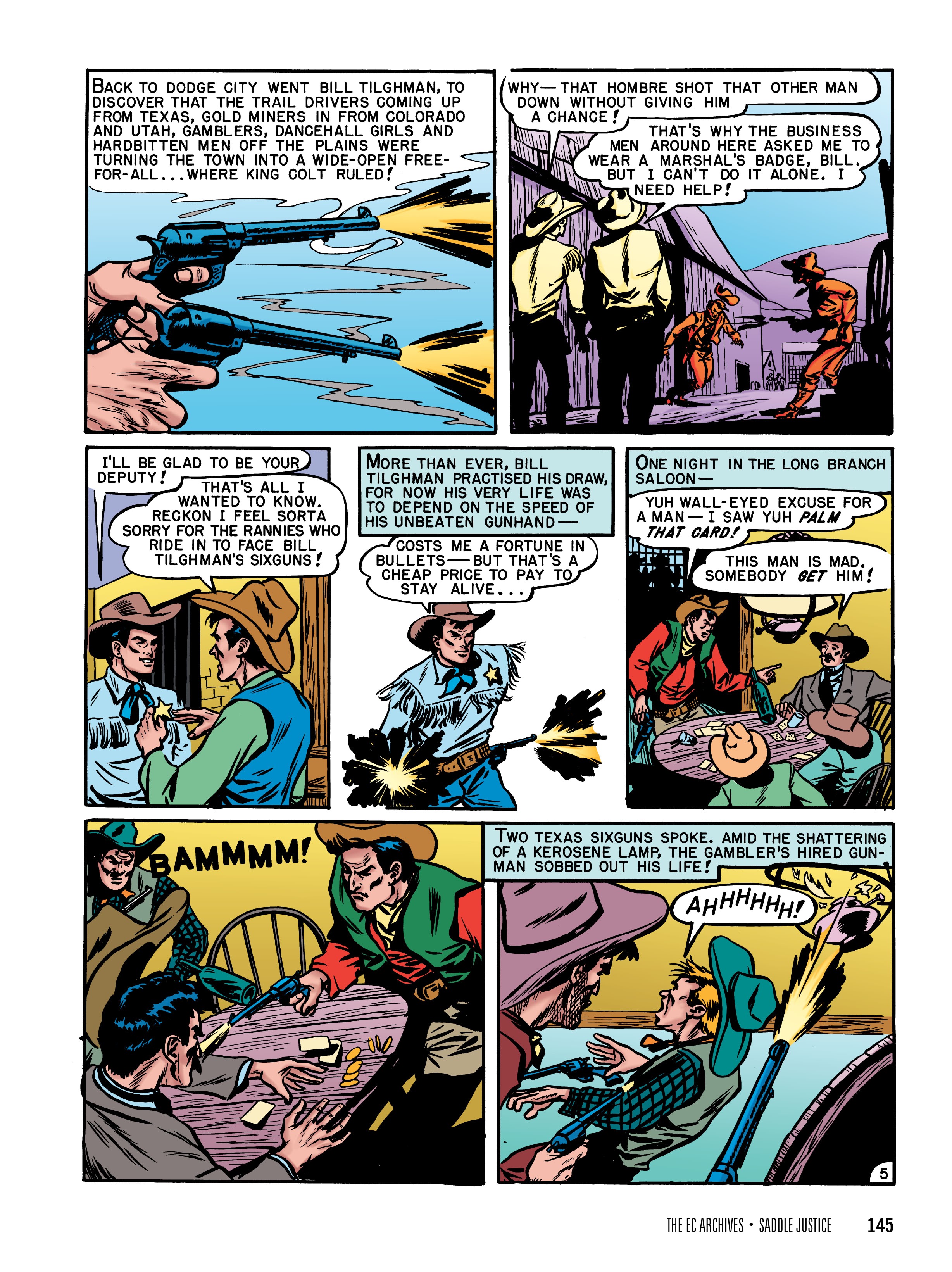 Read online The EC Archives: Saddle Justice comic -  Issue # TPB (Part 2) - 47
