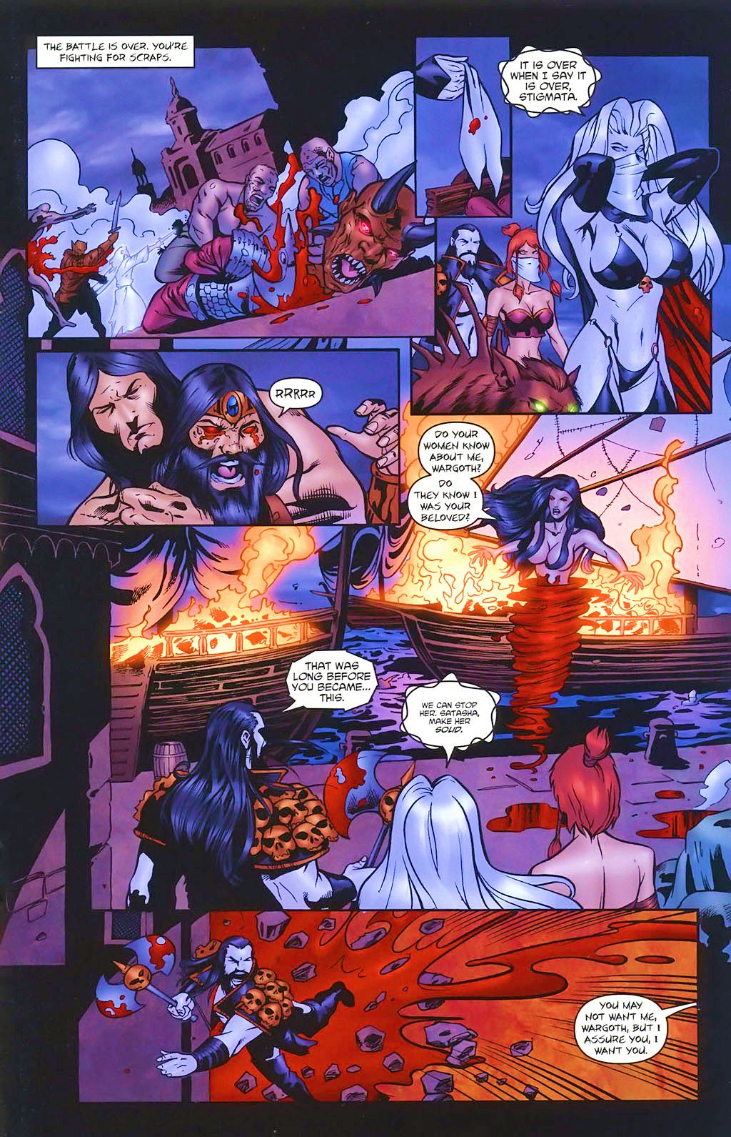 Read online Brian Pulido's Lady Death: Blacklands comic -  Issue #2 - 19