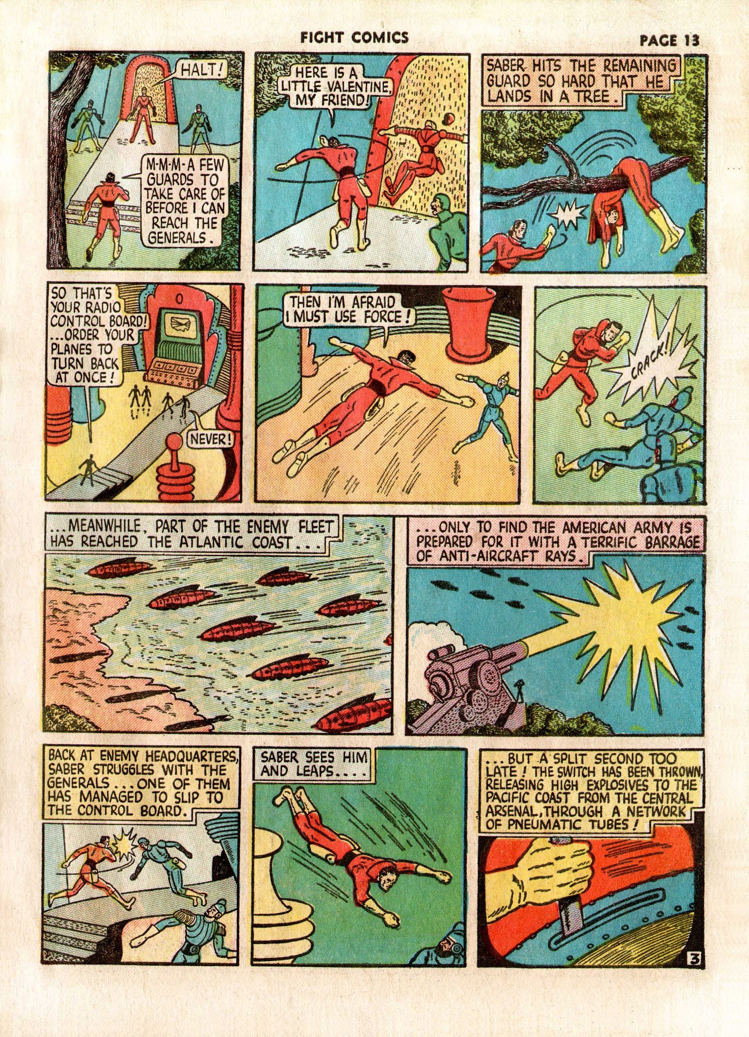 Read online Fight Comics comic -  Issue #7 - 16