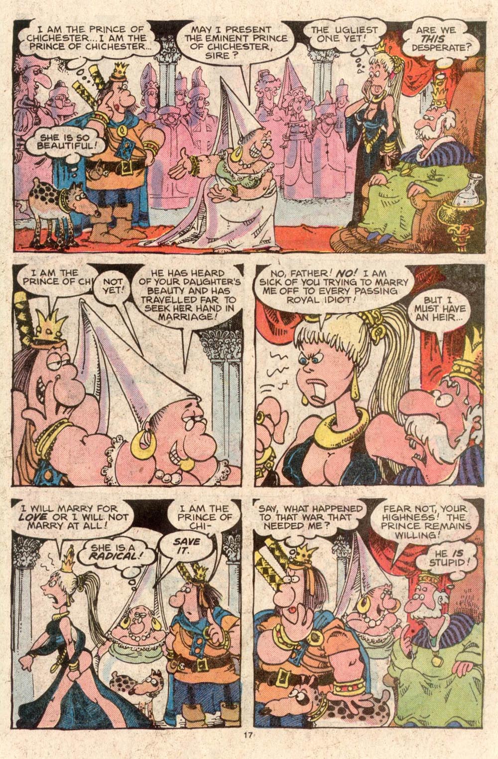 Read online Sergio Aragonés Groo the Wanderer comic -  Issue #42 - 17