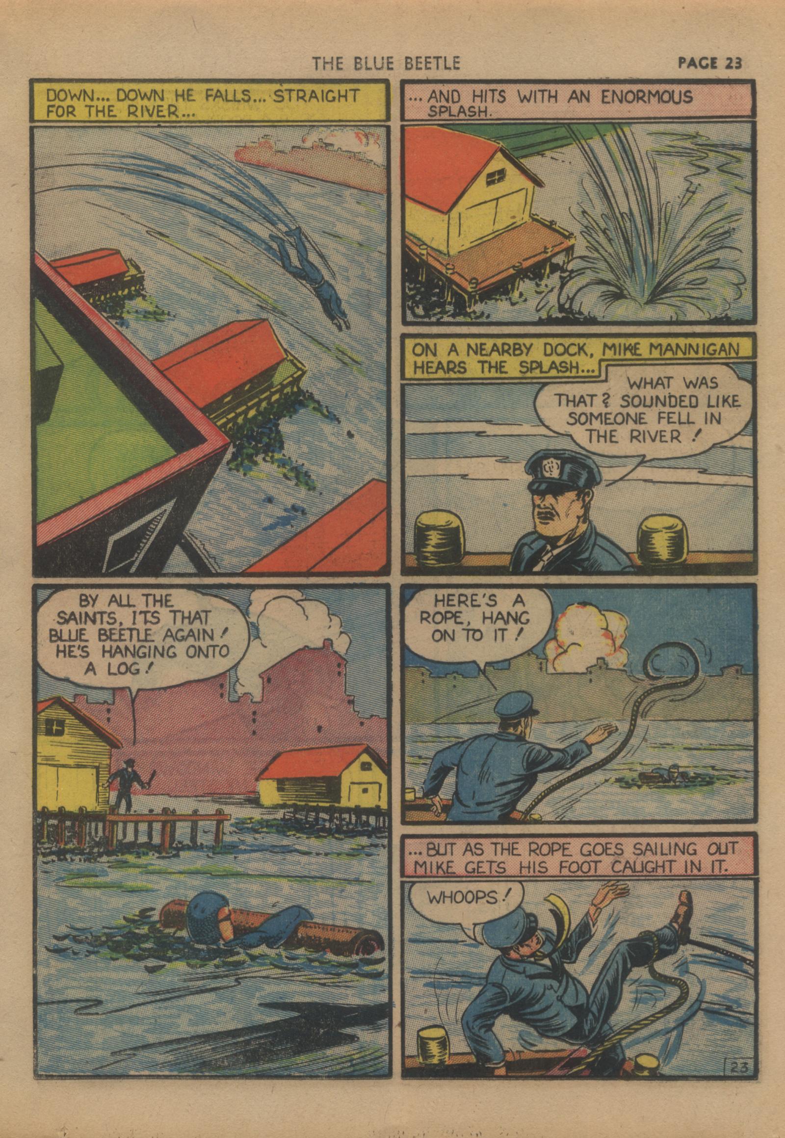 Read online The Blue Beetle comic -  Issue #3 - 25