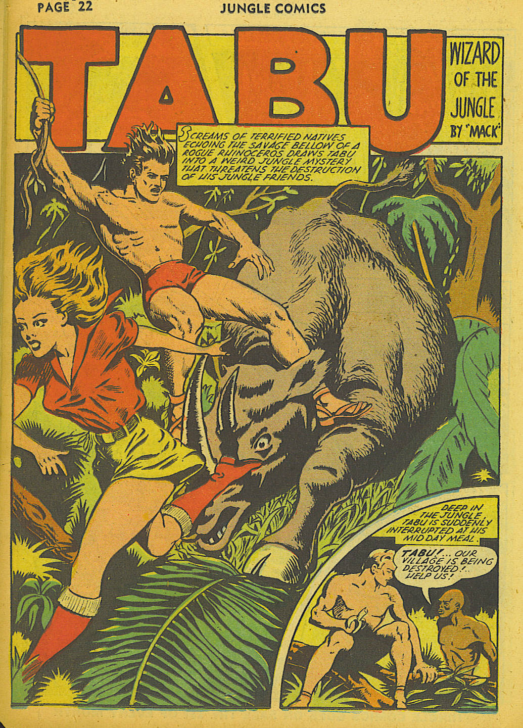 Read online Jungle Comics comic -  Issue #36 - 25
