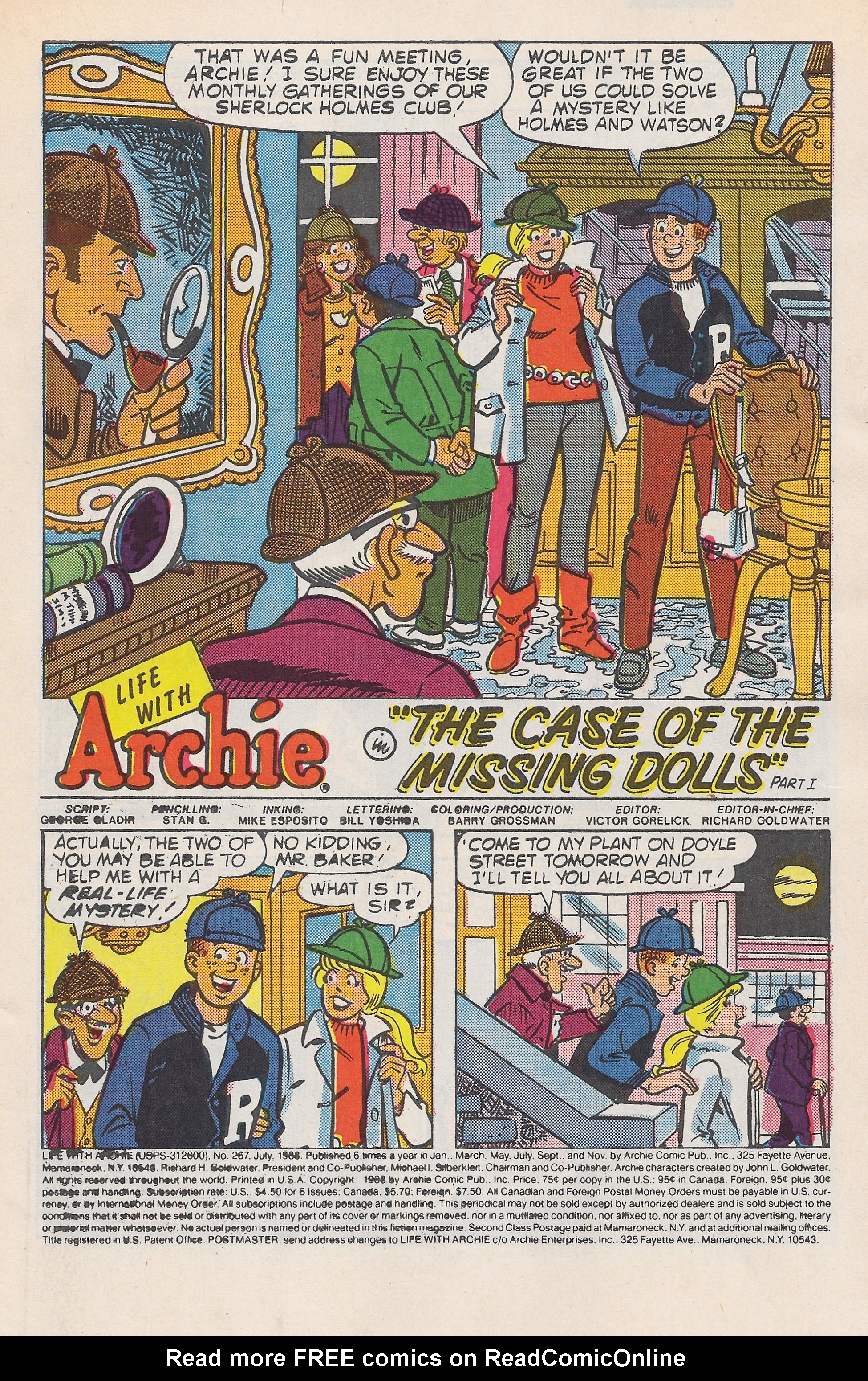 Read online Life With Archie (1958) comic -  Issue #267 - 3