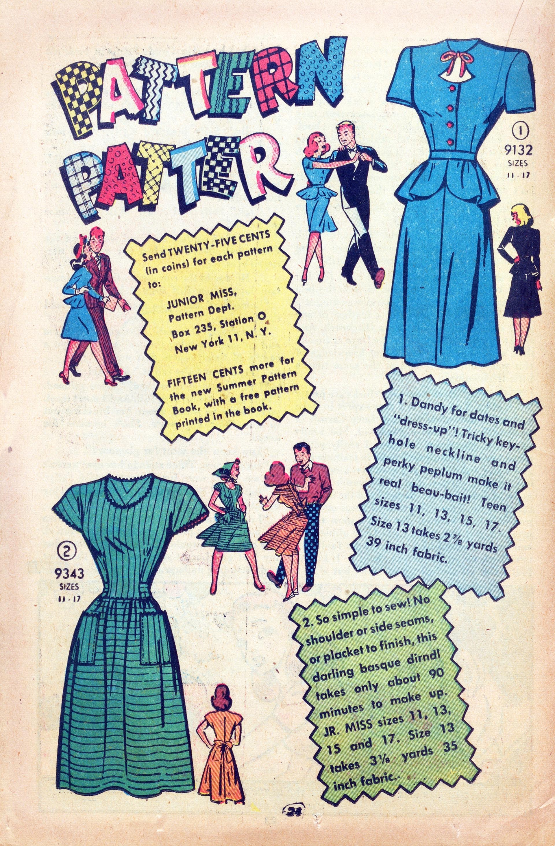 Read online Junior Miss (1947) comic -  Issue #27 - 23