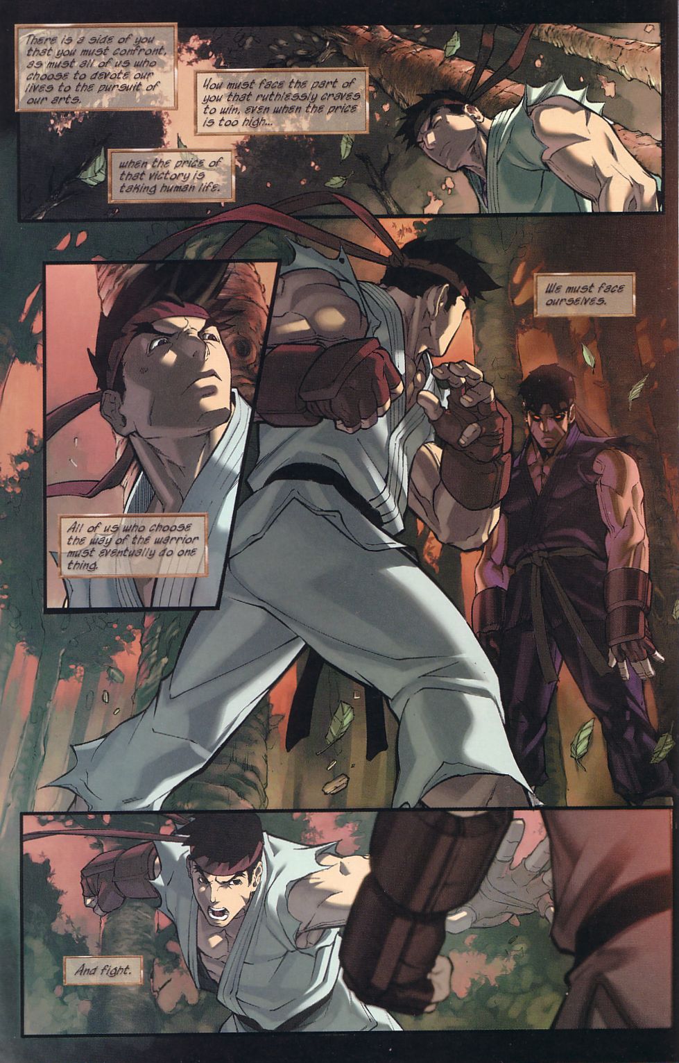 Read online Street Fighter (2003) comic -  Issue #0 - 7