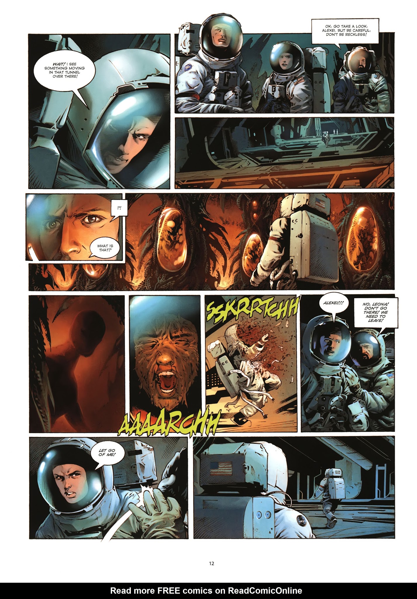 Read online Prometheus comic -  Issue #3 - 12