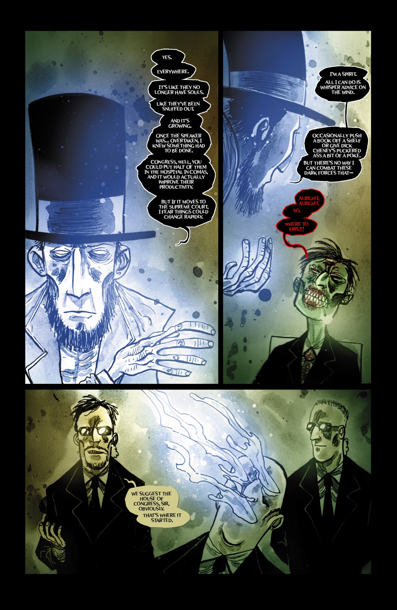 Read online Wormwood Gentleman Corpse: Mr. Wormwood Goes To Washington comic -  Issue #2 - 10