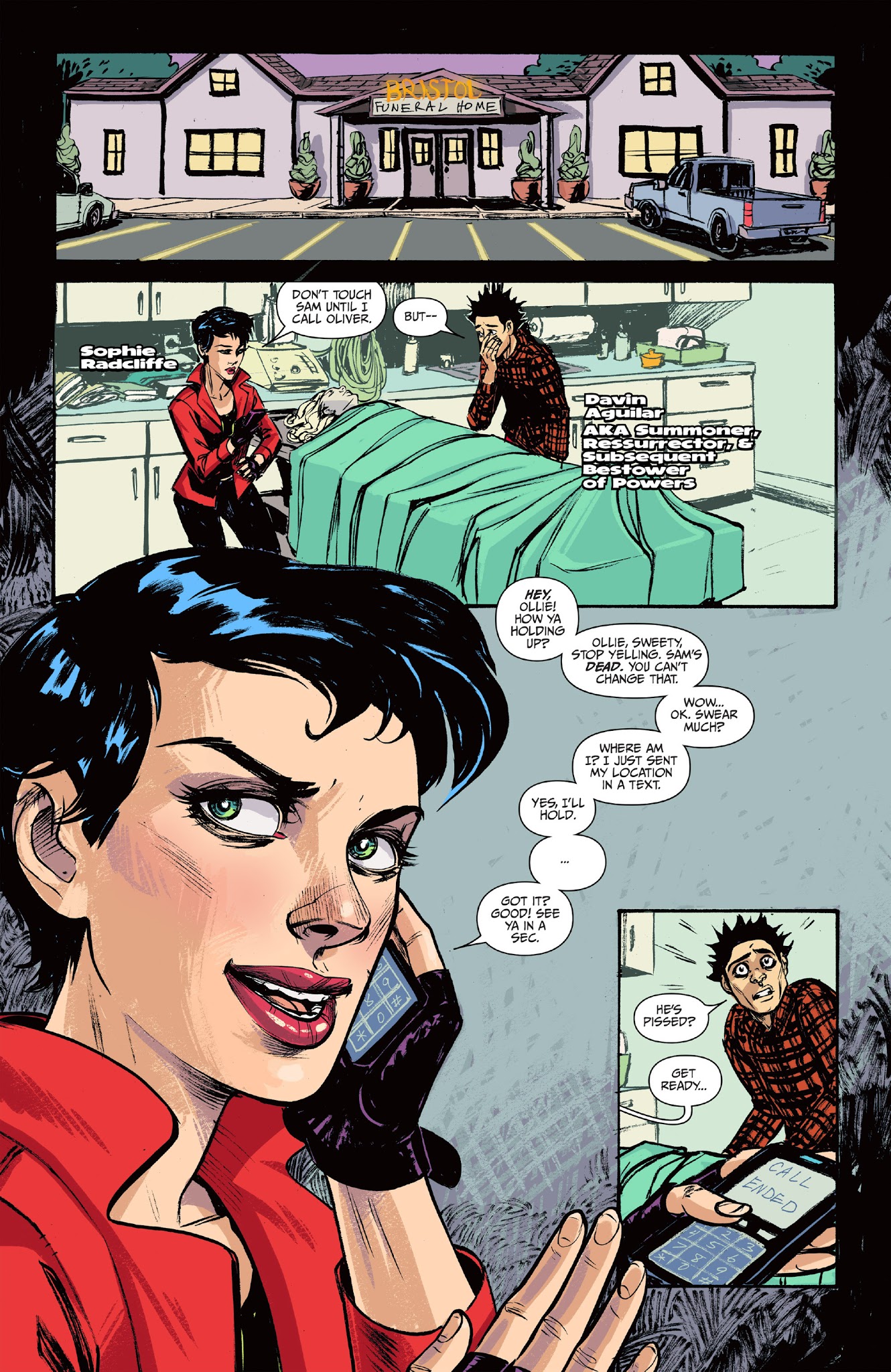 Read online The Pantheon Project comic -  Issue #3 - 16