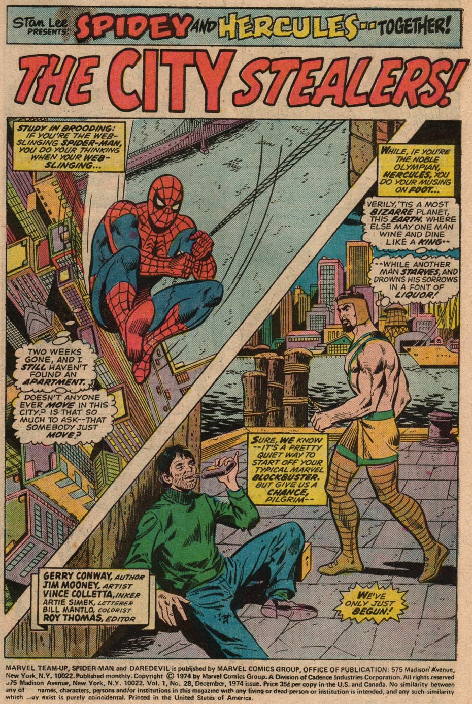 Read online Marvel Team-Up (1972) comic -  Issue #28 - 2