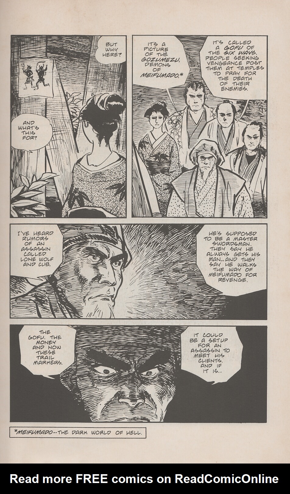 Read online Lone Wolf and Cub comic -  Issue #17 - 34