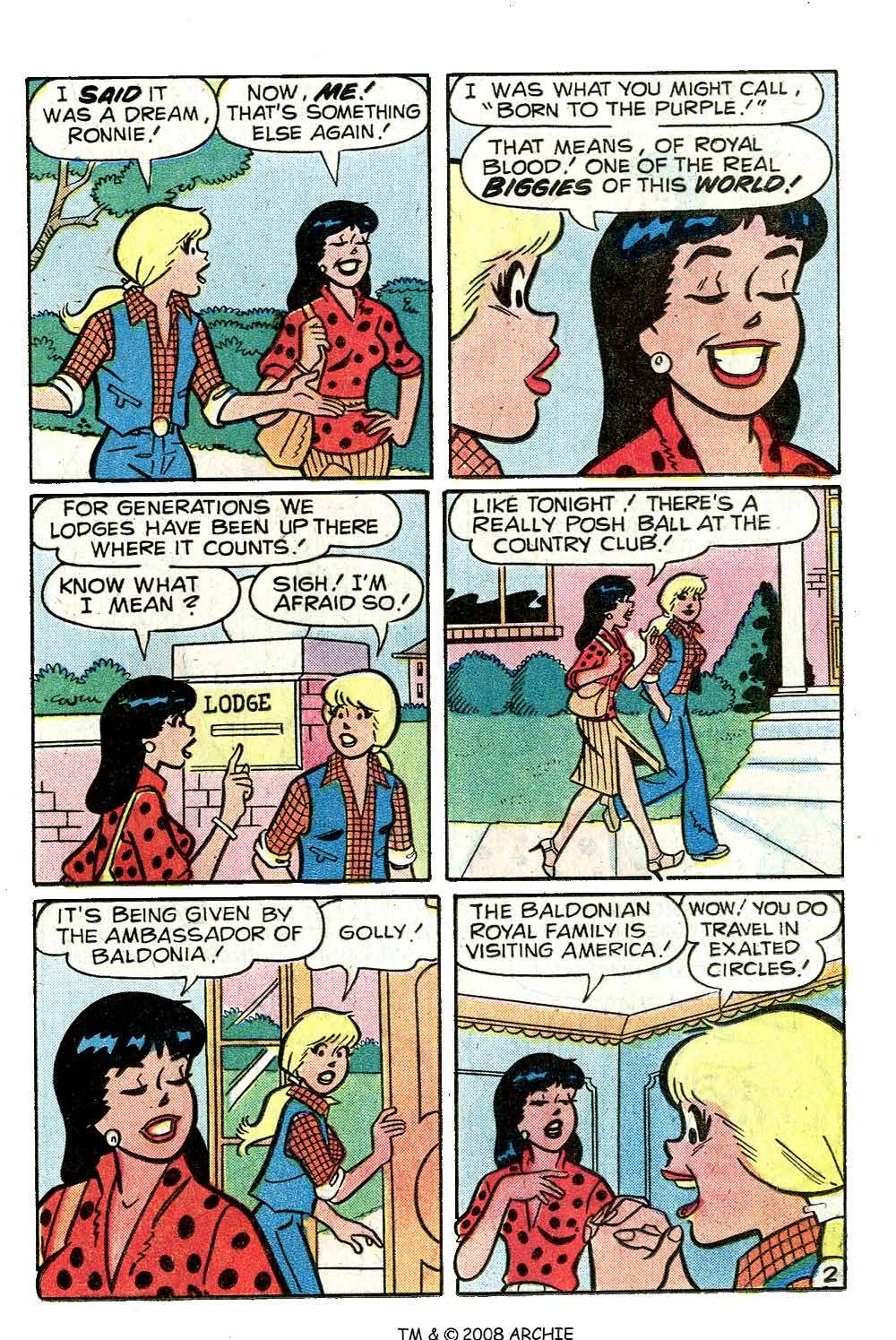 Read online Archie's Girls Betty and Veronica comic -  Issue #284 - 21
