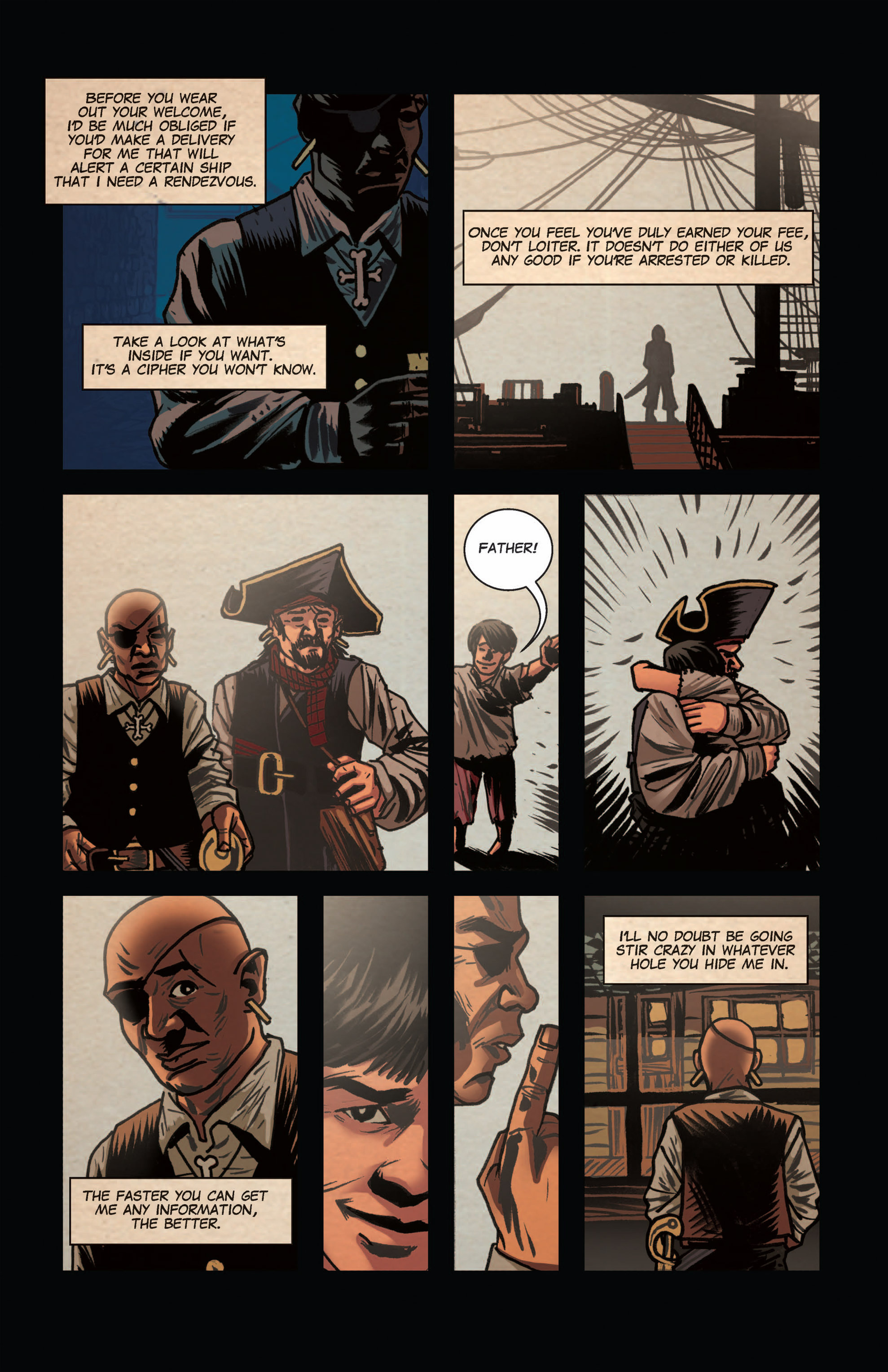 Read online Pirate Eye: Exiled From Exile comic -  Issue #1 - 19