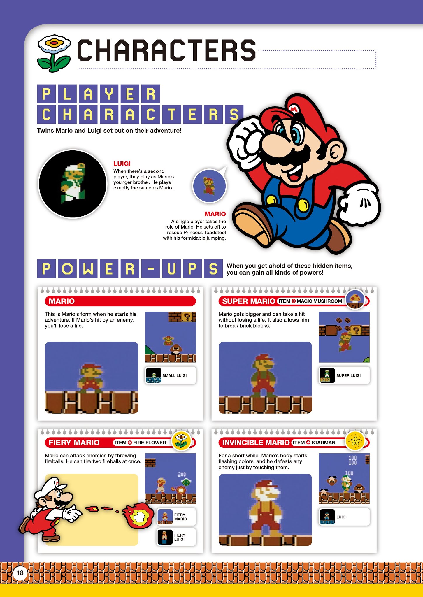 Read online Super Mario Bros. Encyclopedia: The Official Guide to the First 30 Years comic -  Issue # TPB (Part 1) - 19