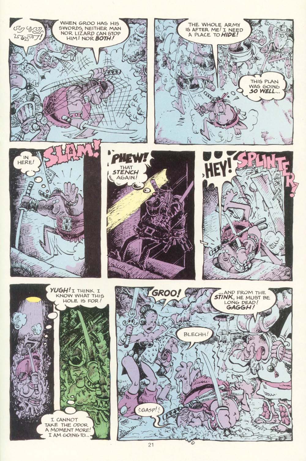 Read online Groo the Wanderer comic -  Issue #8 - 22