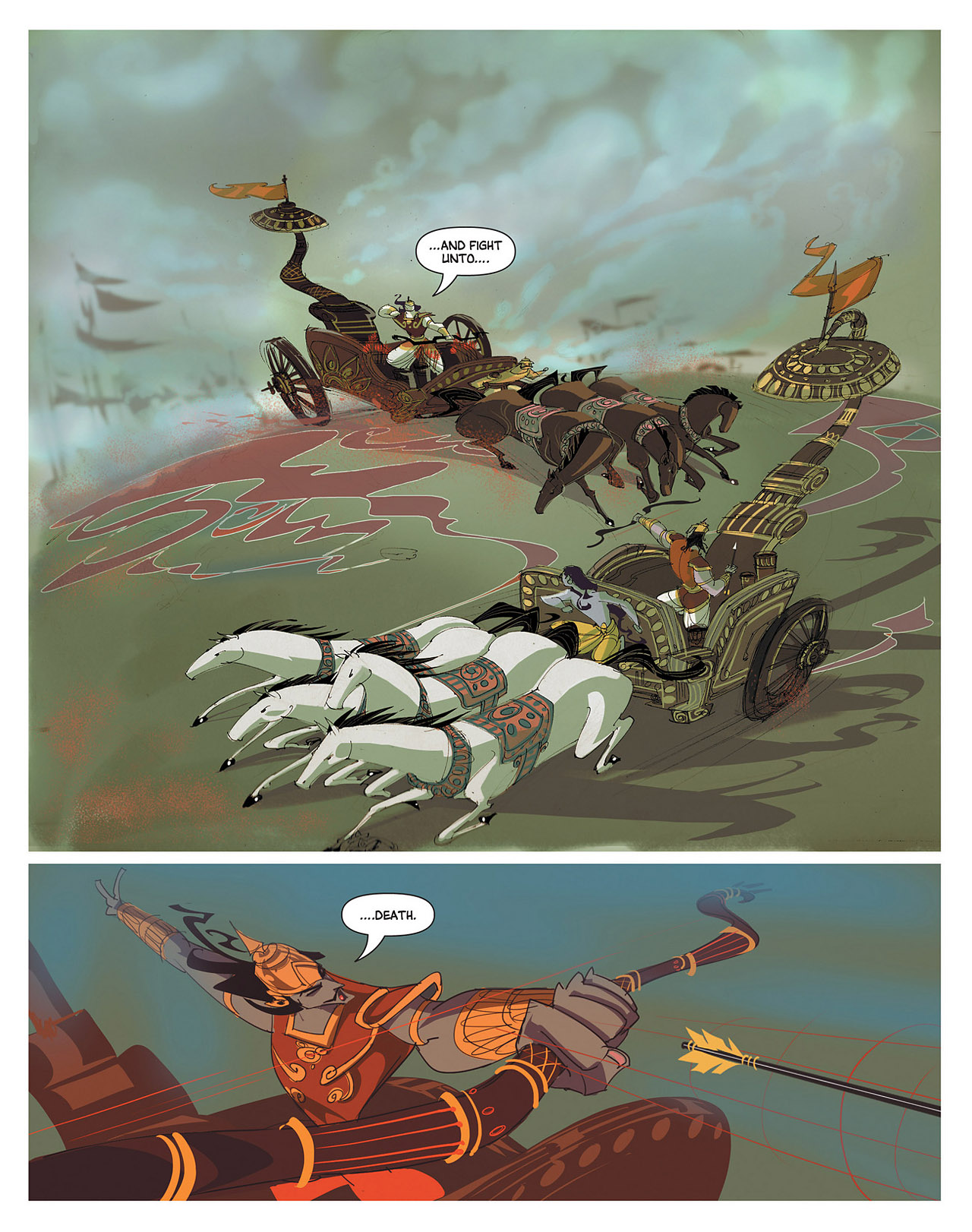 Read online Krishna: A Journey Within comic -  Issue # TPB (Part 2) - 54