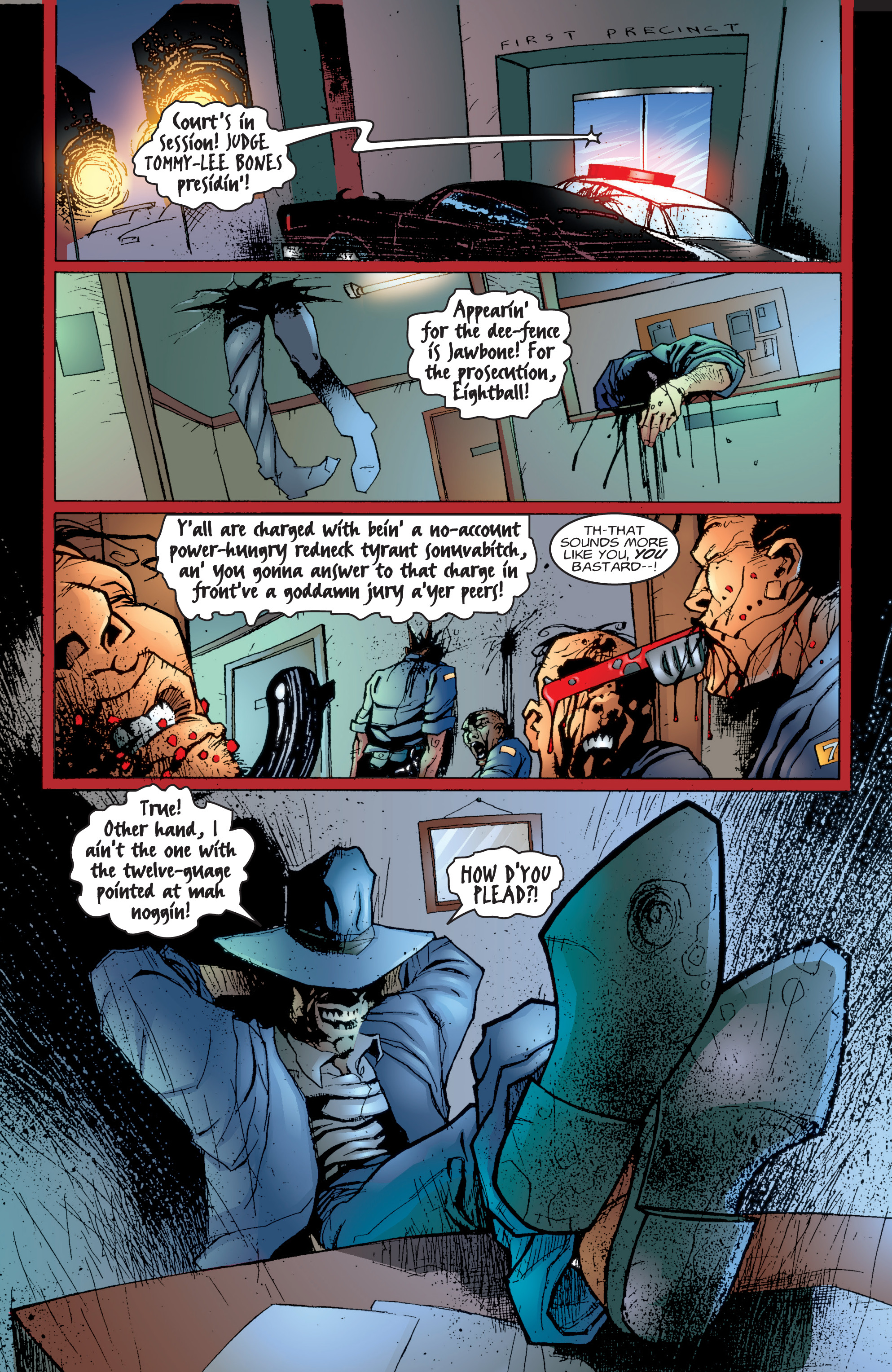 Read online Shadowman by Garth Ennis & Ashley Wood comic -  Issue # TPB - 40