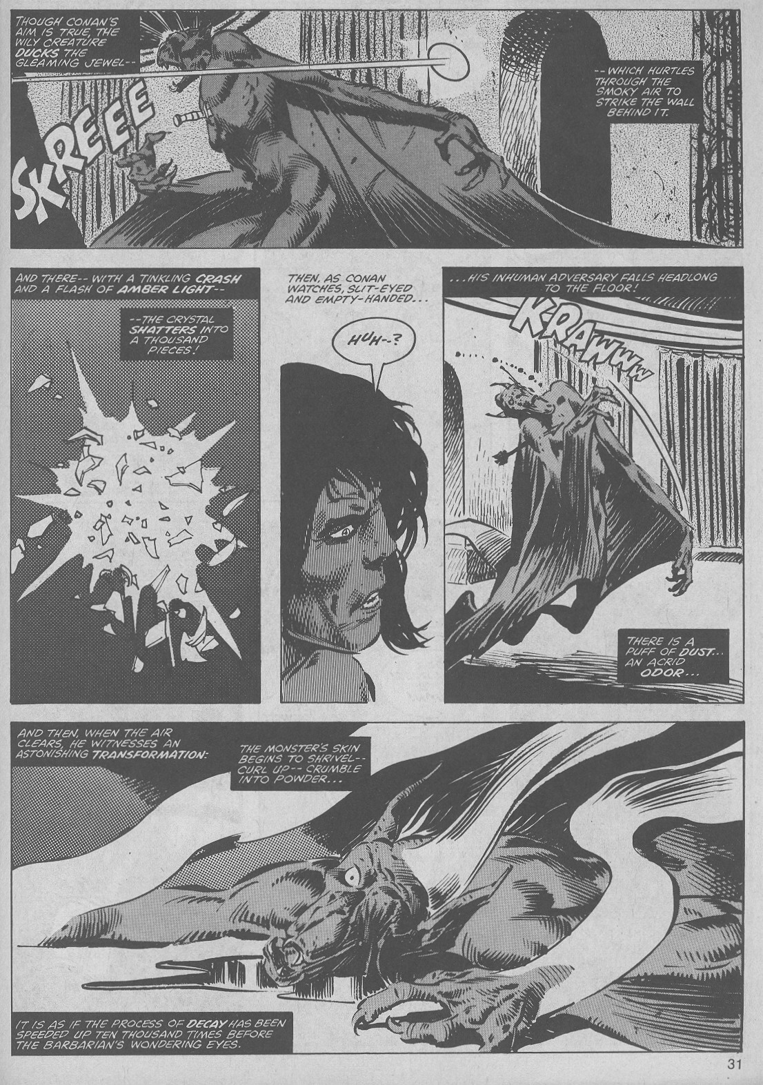 Read online The Savage Sword Of Conan comic -  Issue #45 - 31