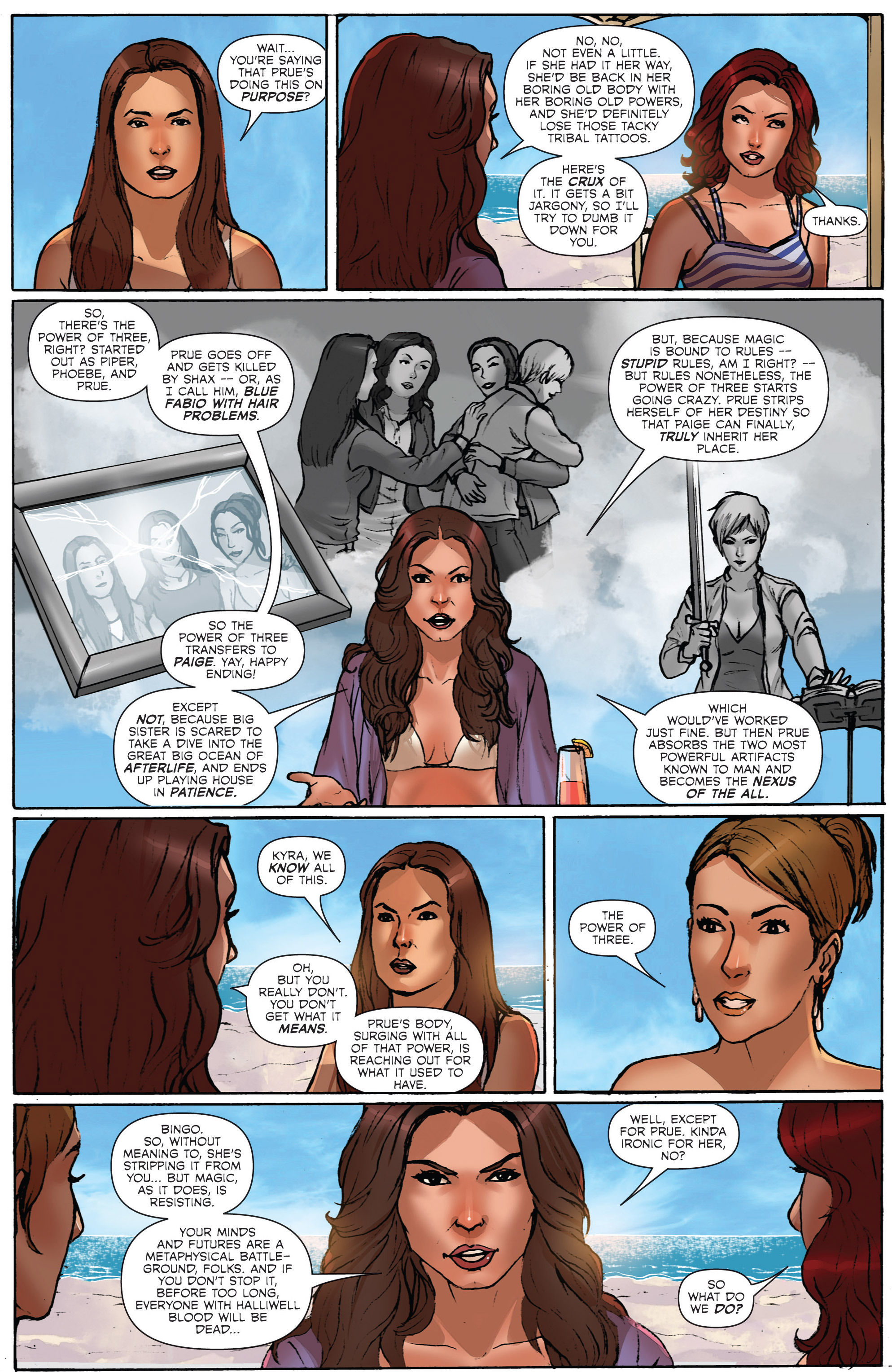 Read online Charmed Season 10 comic -  Issue #12 - 12