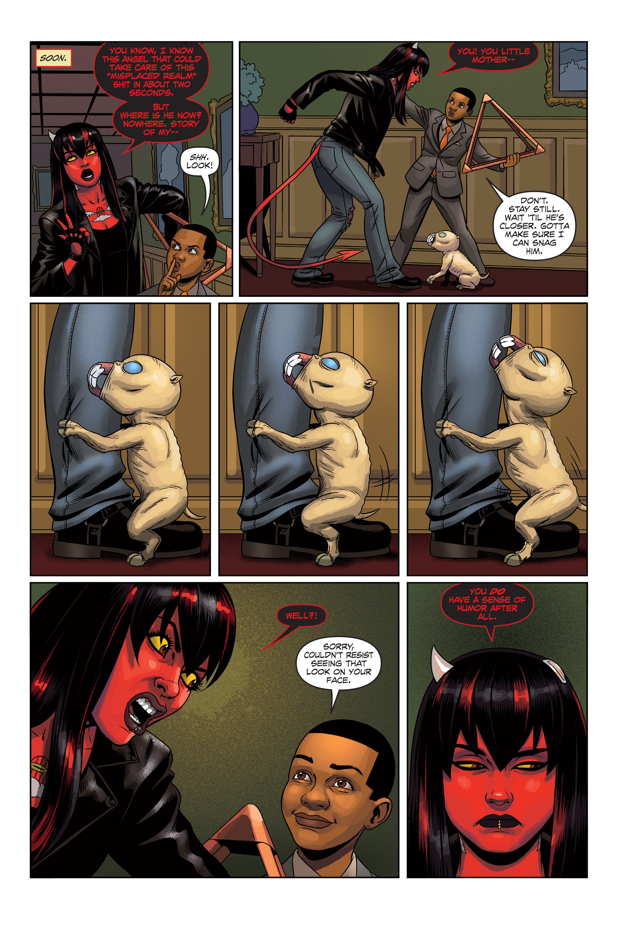 Read online Mercy Sparx (2013) comic -  Issue #6 - 23