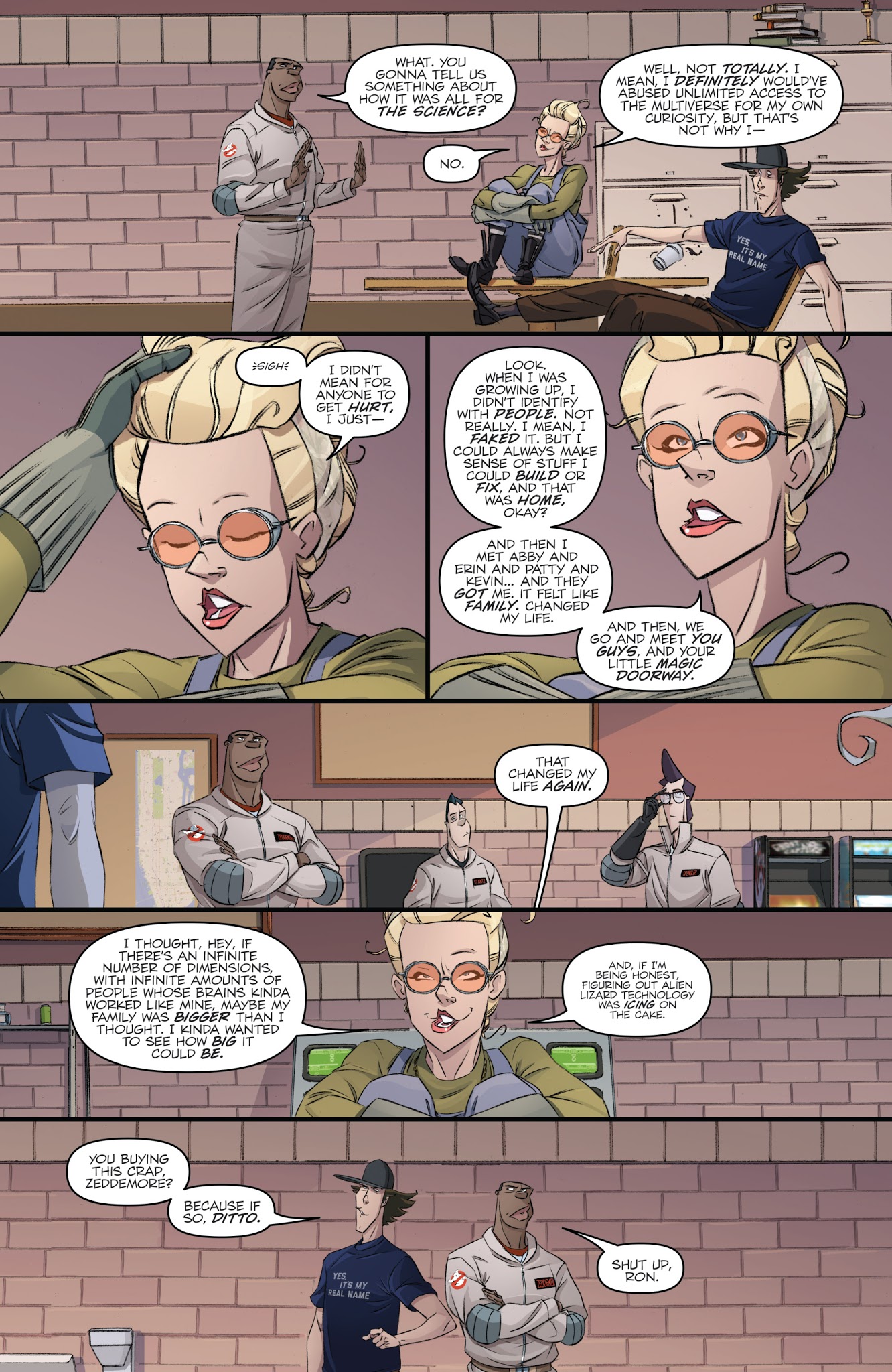 Read online Ghostbusters: Crossing Over comic -  Issue #2 - 7