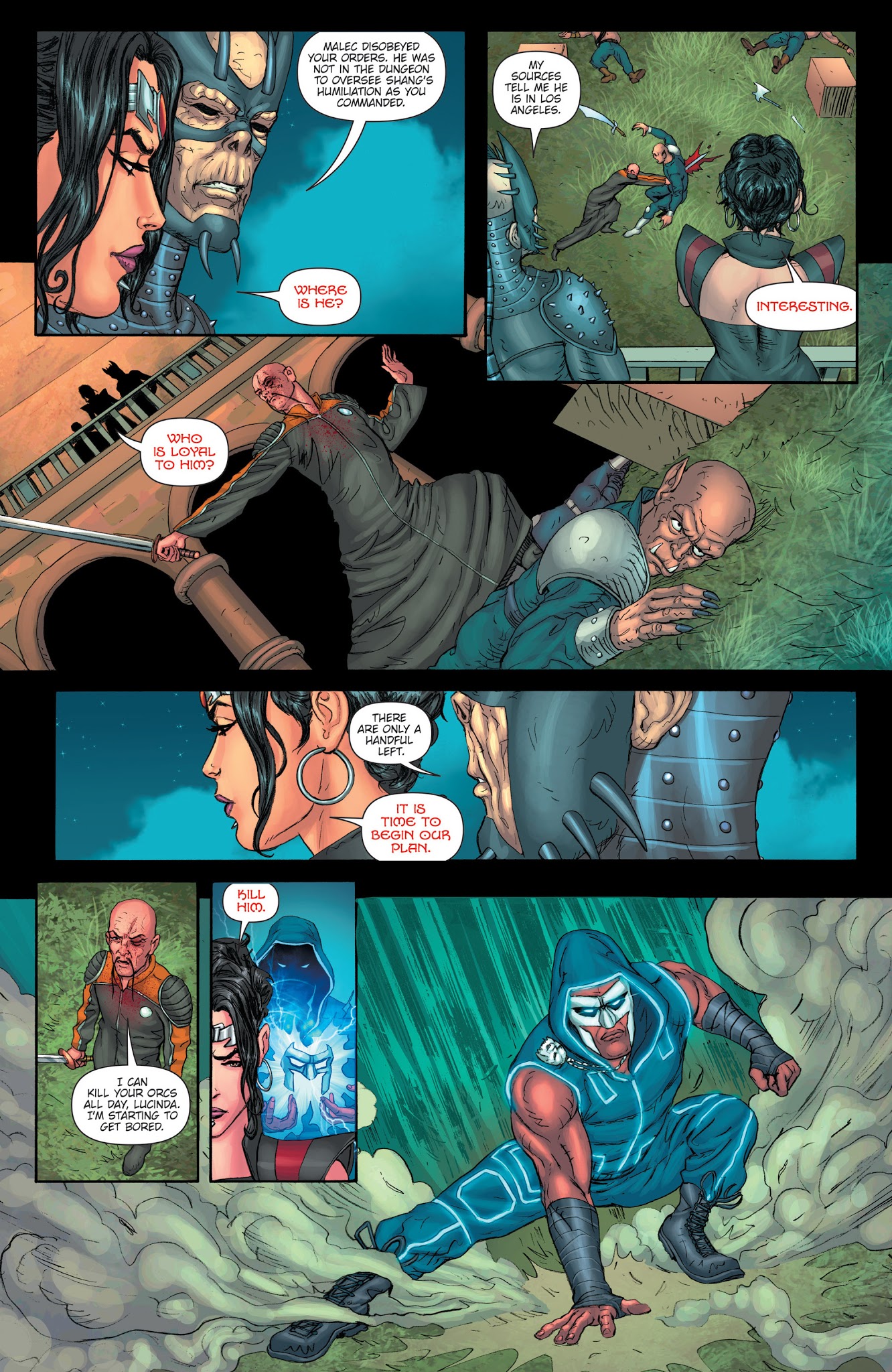 Read online Grimm Fairy Tales presents Realm War Age of Darkness comic -  Issue #7 - 17