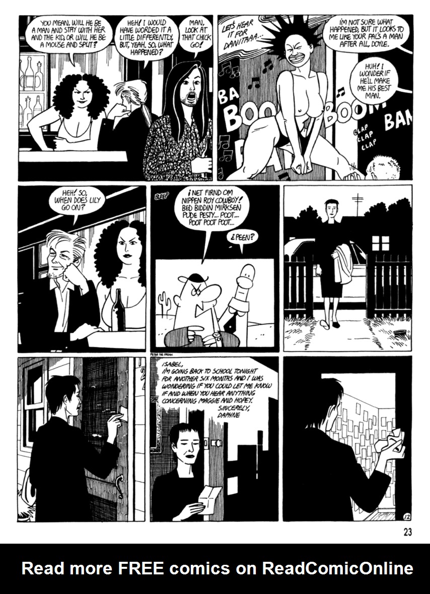 Read online Love and Rockets (1982) comic -  Issue #36 - 25