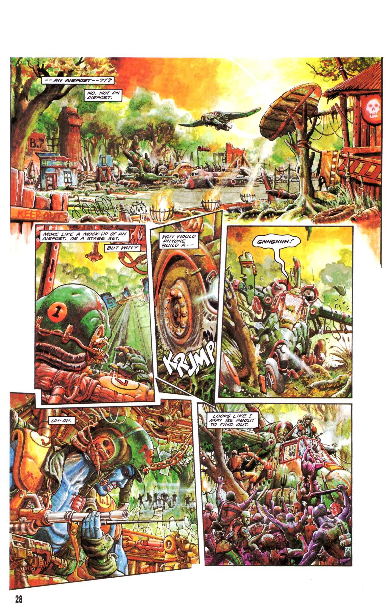 Read online Rogue Trooper:  The Final Warrior comic -  Issue #5 - 29