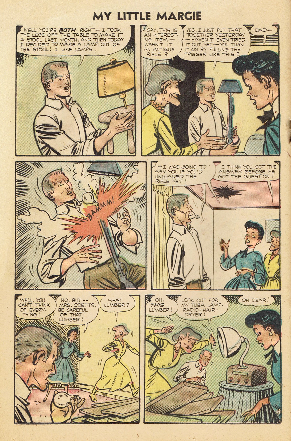 Read online My Little Margie (1954) comic -  Issue #20 - 87