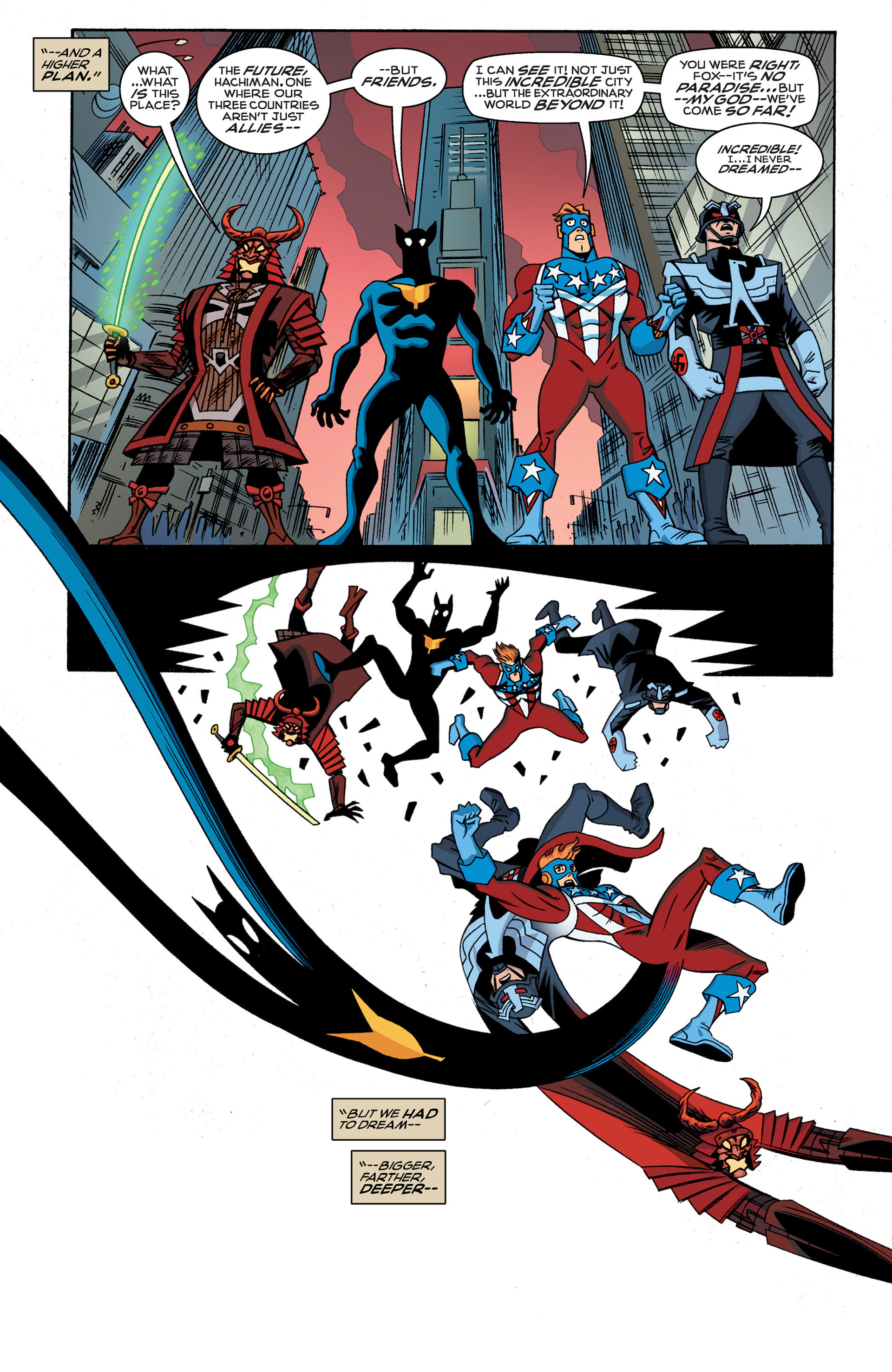 Read online The Fox comic -  Issue #5 - 15