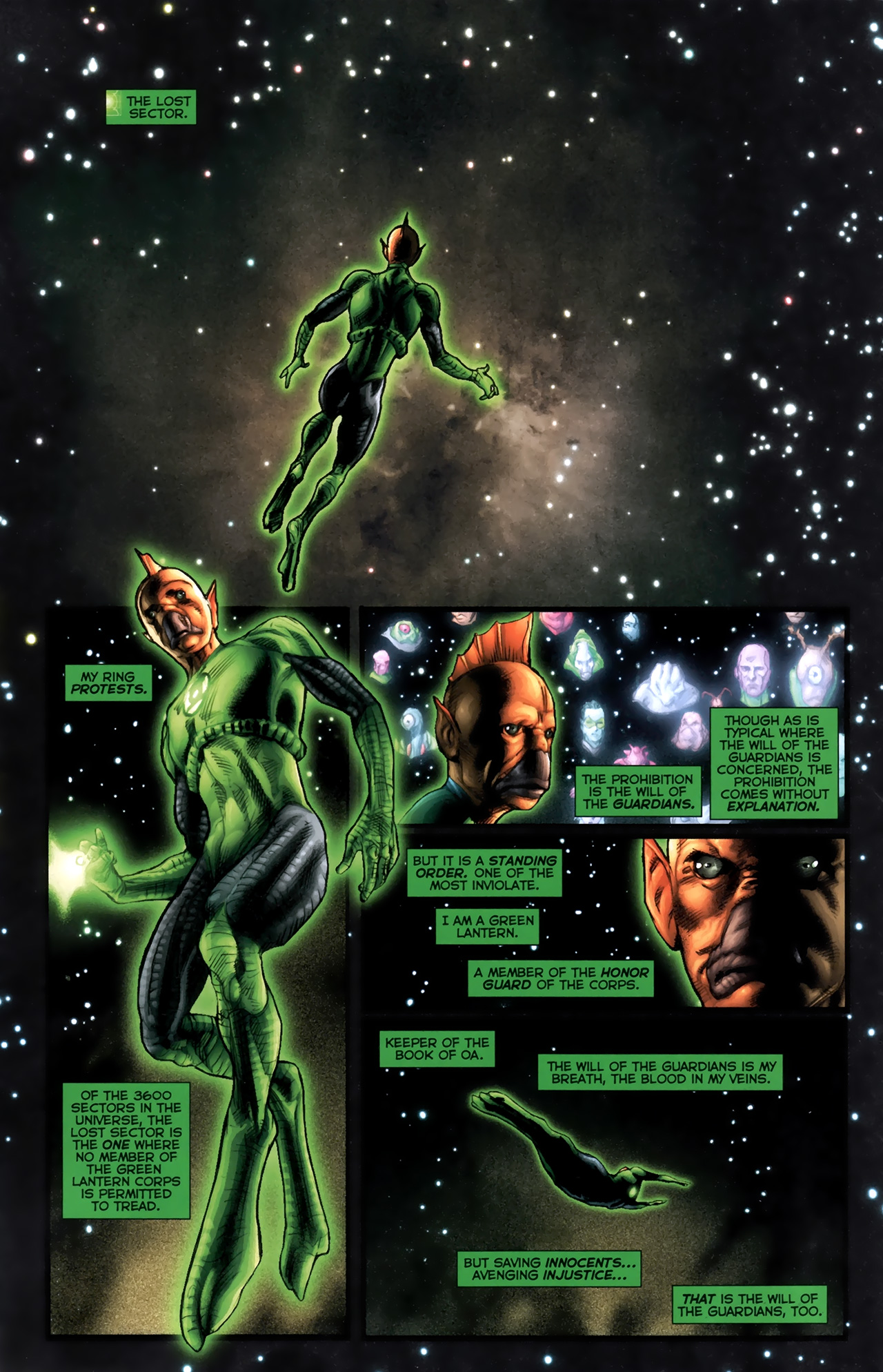 Read online Green Lantern Movie Prequel: Tomar-Re comic -  Issue # Full - 8