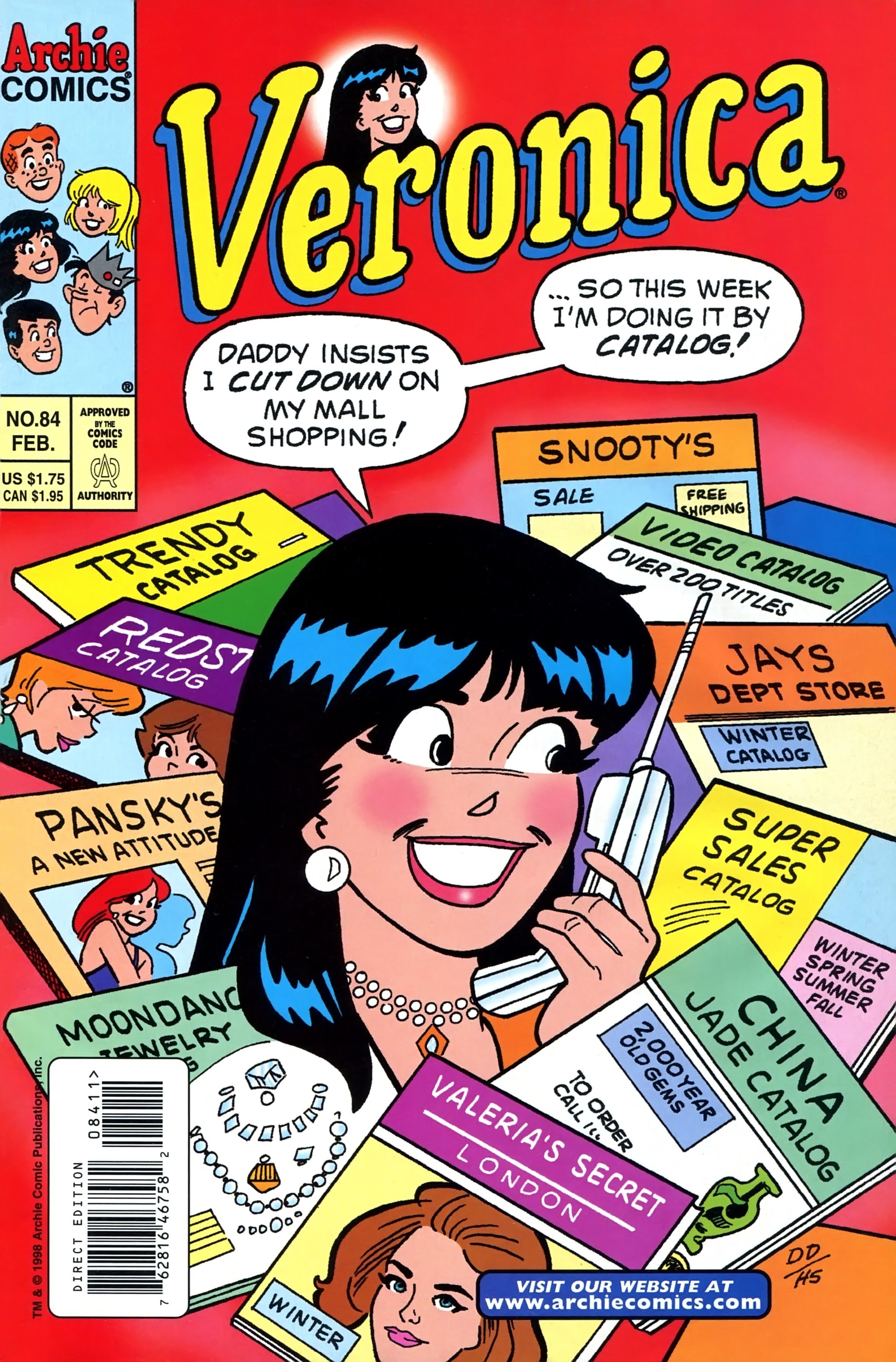 Read online Veronica comic -  Issue #84 - 1