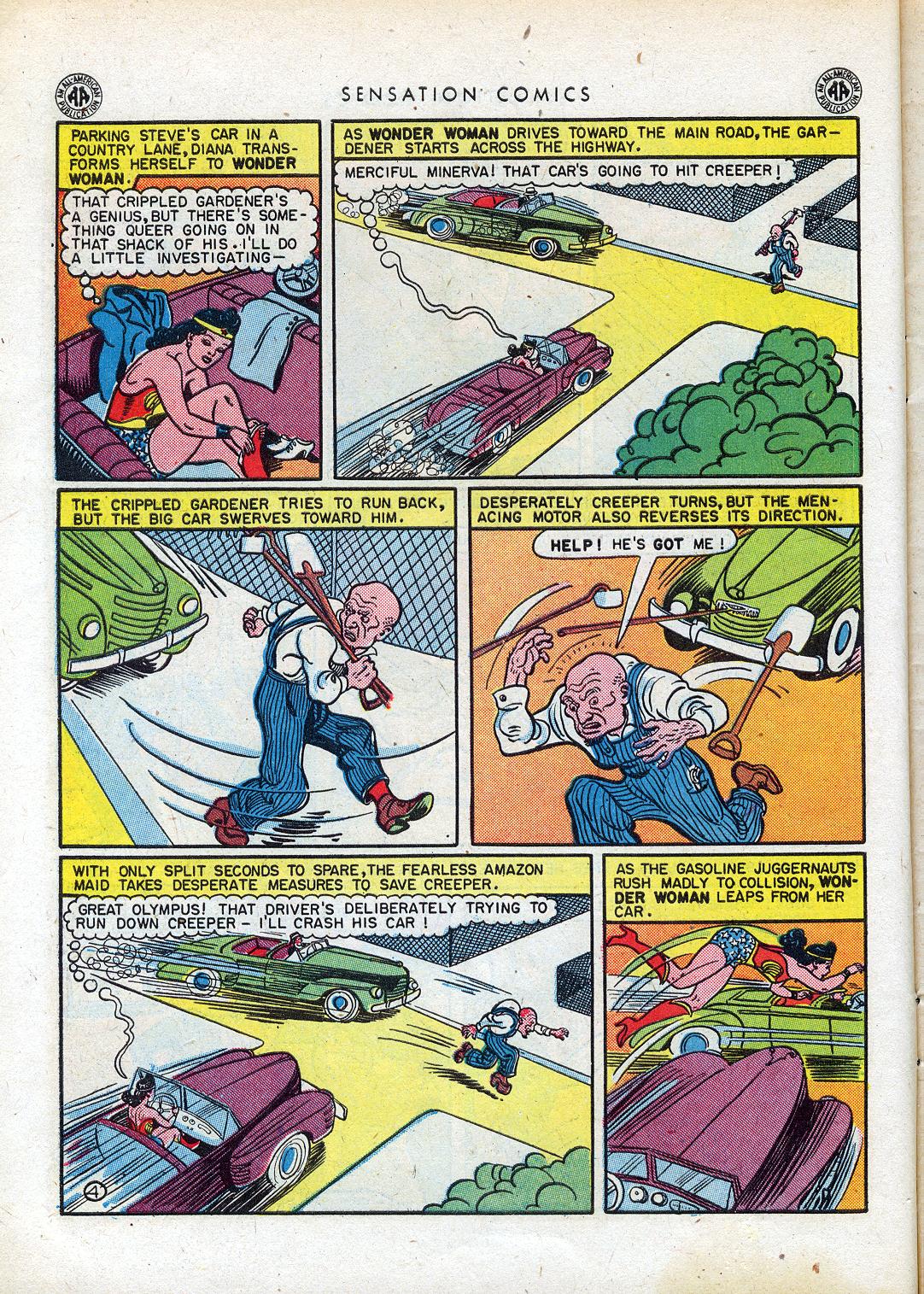 Read online Sensation (Mystery) Comics comic -  Issue #41 - 6