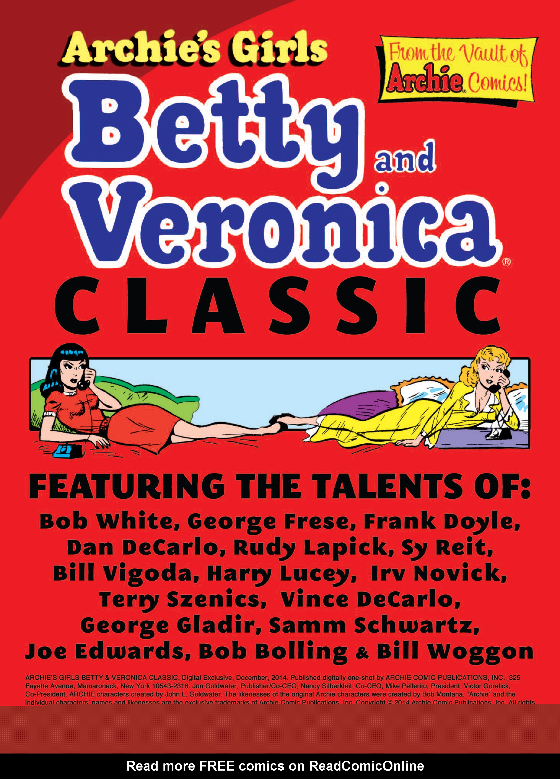 Read online Archie's Girls Betty & Veronica Classic comic -  Issue # TPB (Part 1) - 2