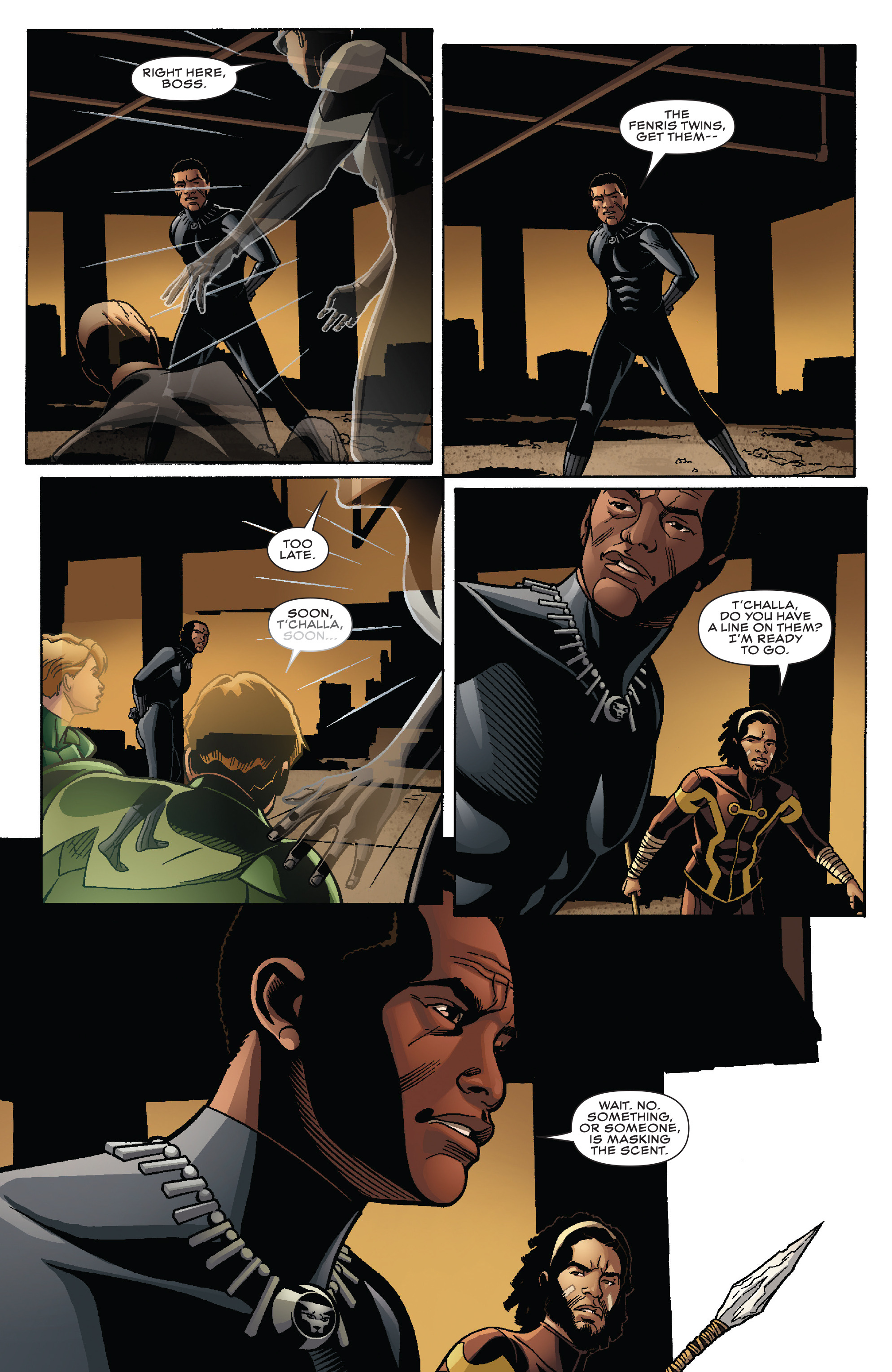 Read online Black Panther (2016) comic -  Issue #7 - 14