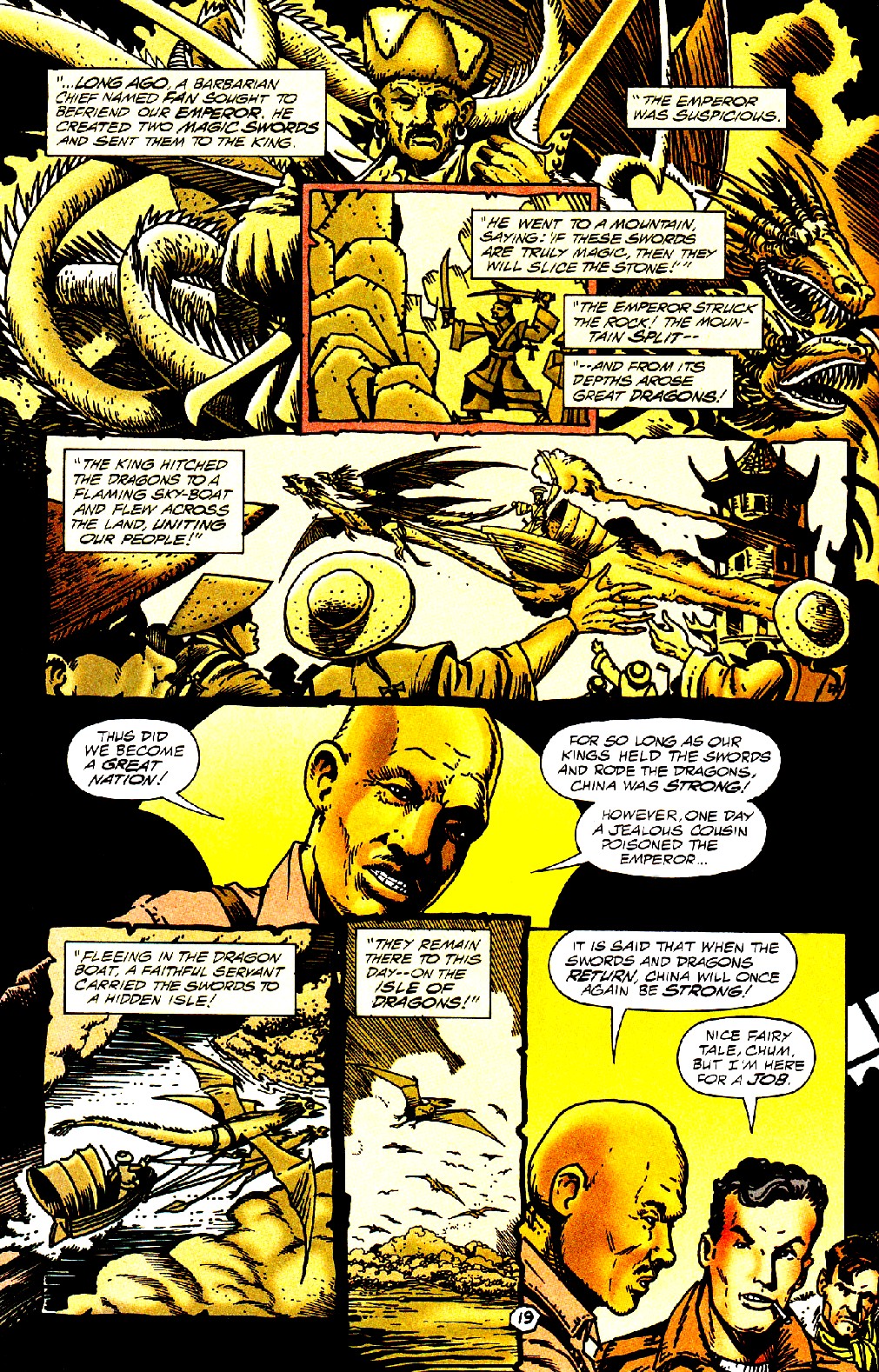 Read online Guns of the Dragon comic -  Issue #1 - 20
