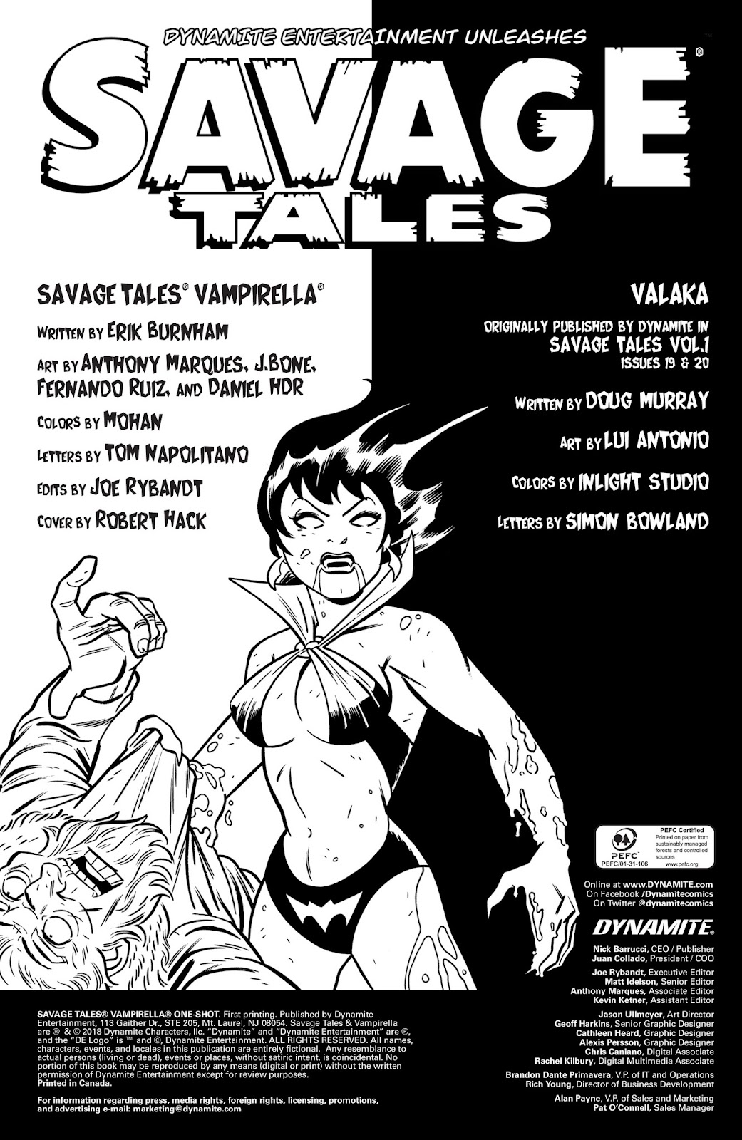 Savage Tales: Vampirella issue Full - Page 2