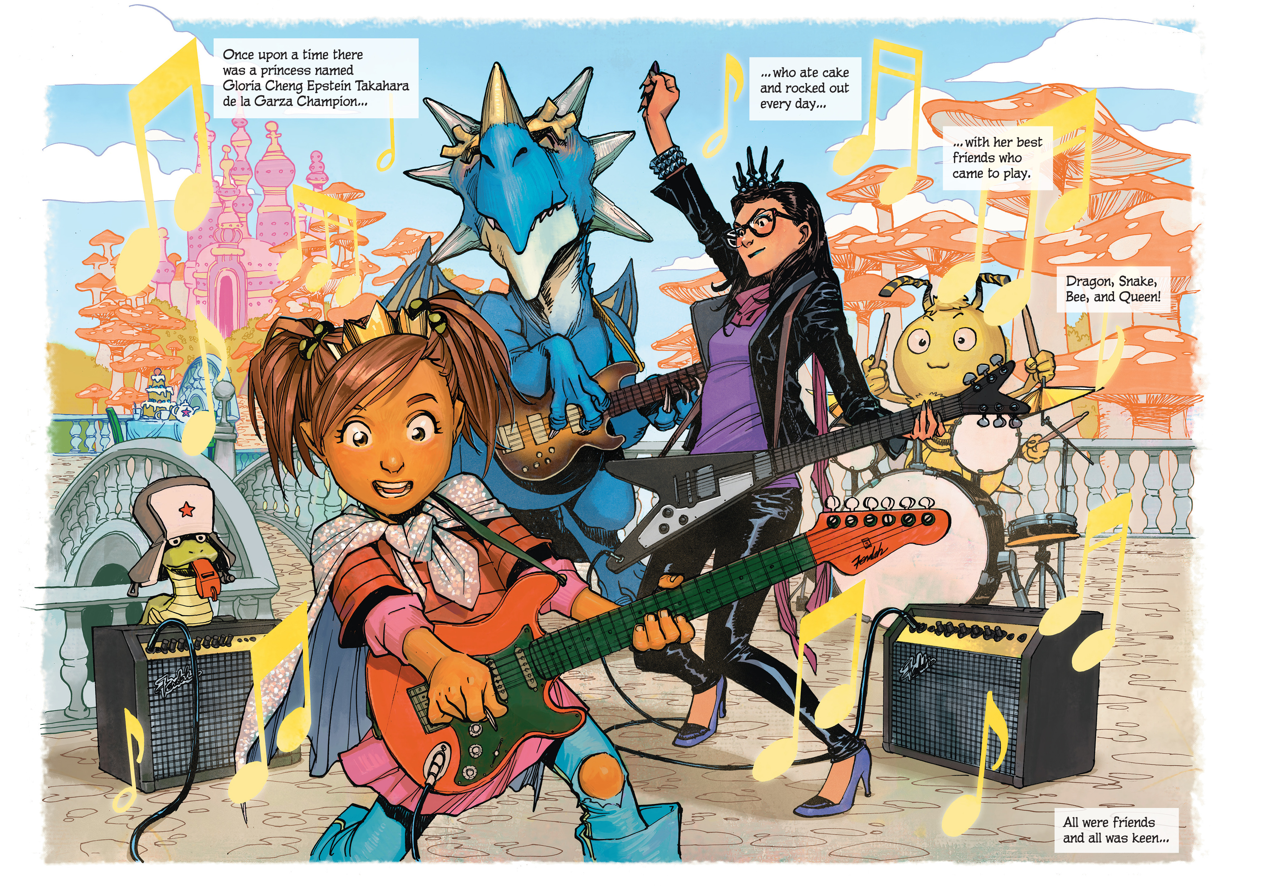 Read online The Princess Who Saved Her Friends comic -  Issue # Full - 8