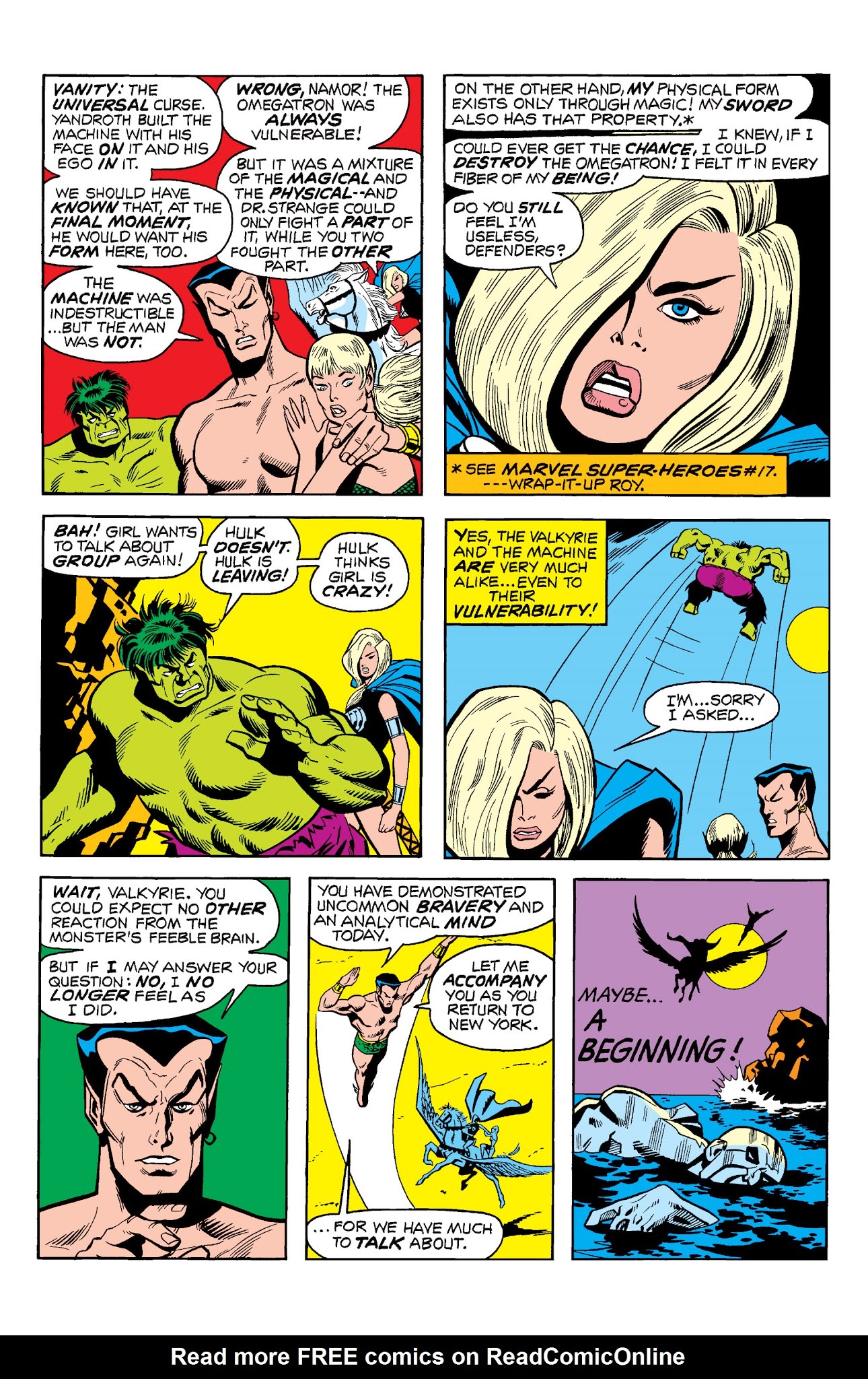 Read online Marvel Masterworks: The Defenders comic -  Issue # TPB 1 (Part 3) - 23