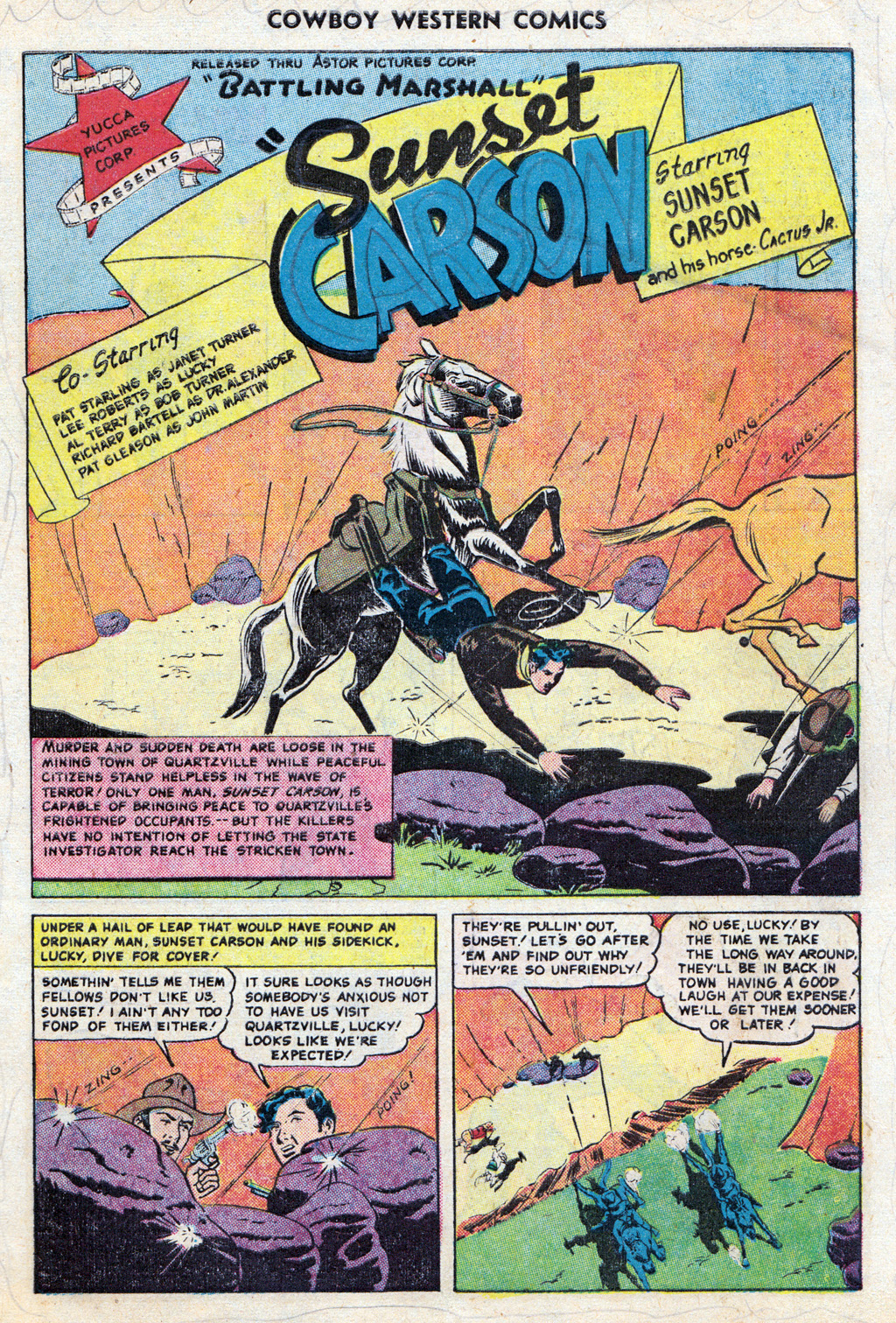 Read online Cowboy Western Comics (1948) comic -  Issue #28 - 3