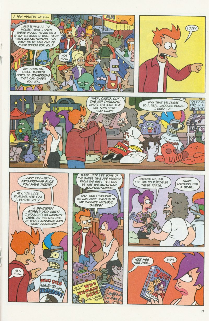 Read online Futurama Comics comic -  Issue #3 - 18