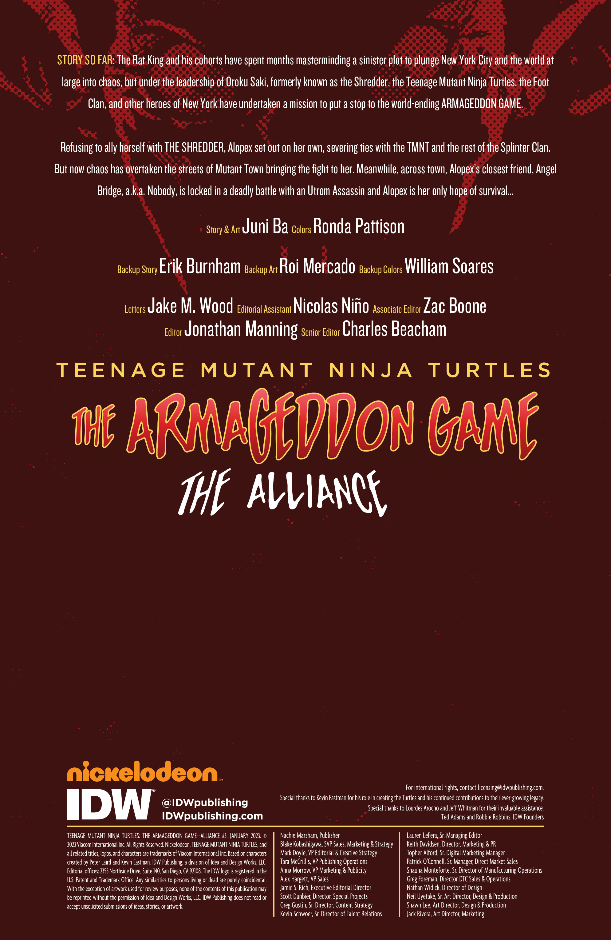 Read online Teenage Mutant Ninja Turtles: The Armageddon Game - The Alliance comic -  Issue #3 - 2