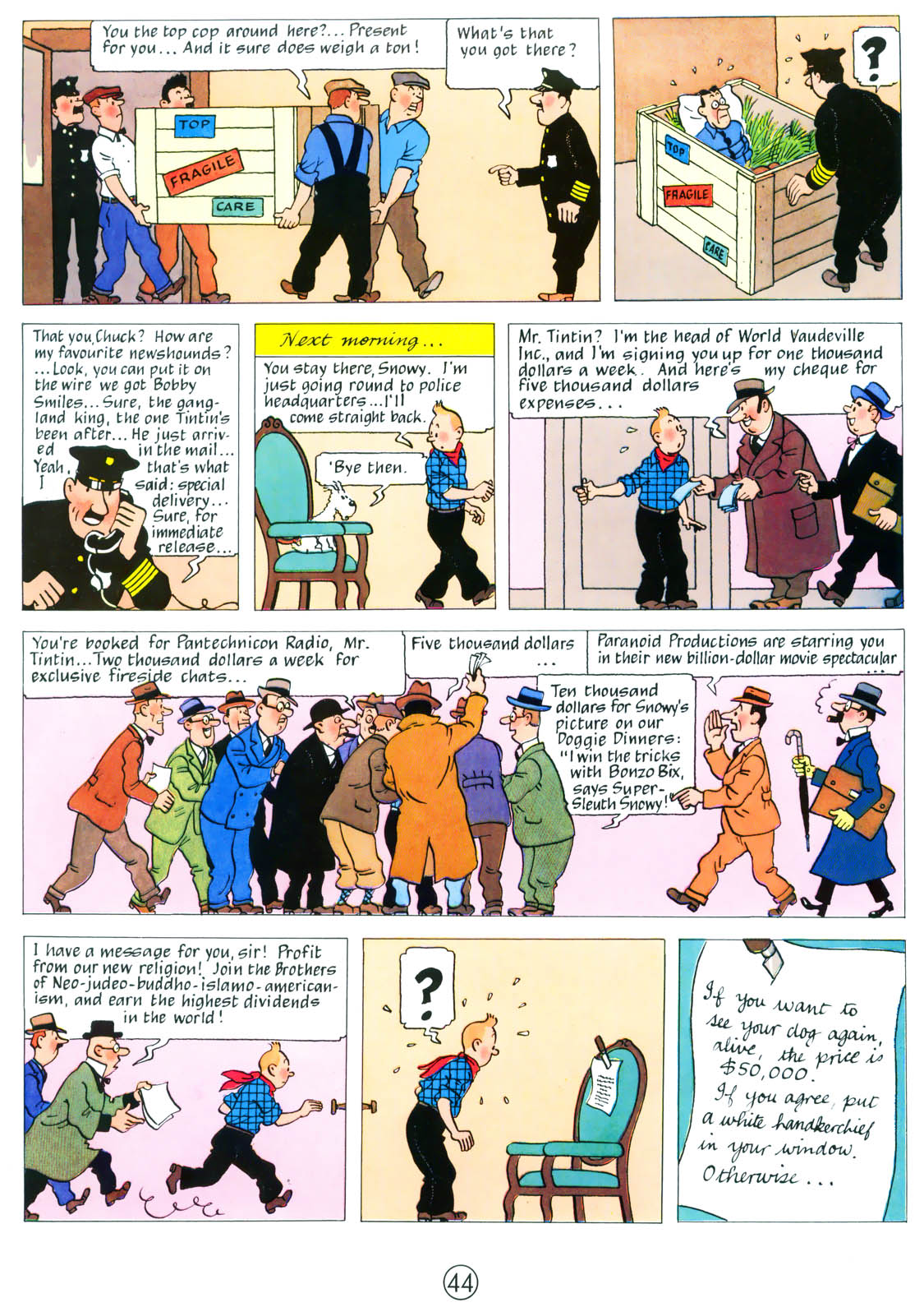 The Adventures of Tintin Issue #3 #3 - English 47