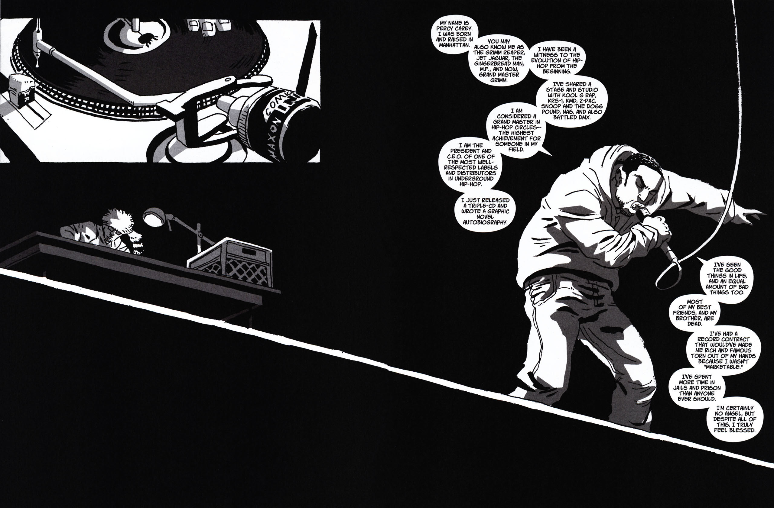 Read online Sentences: The Life of M.F. Grimm comic -  Issue # TPB - 117