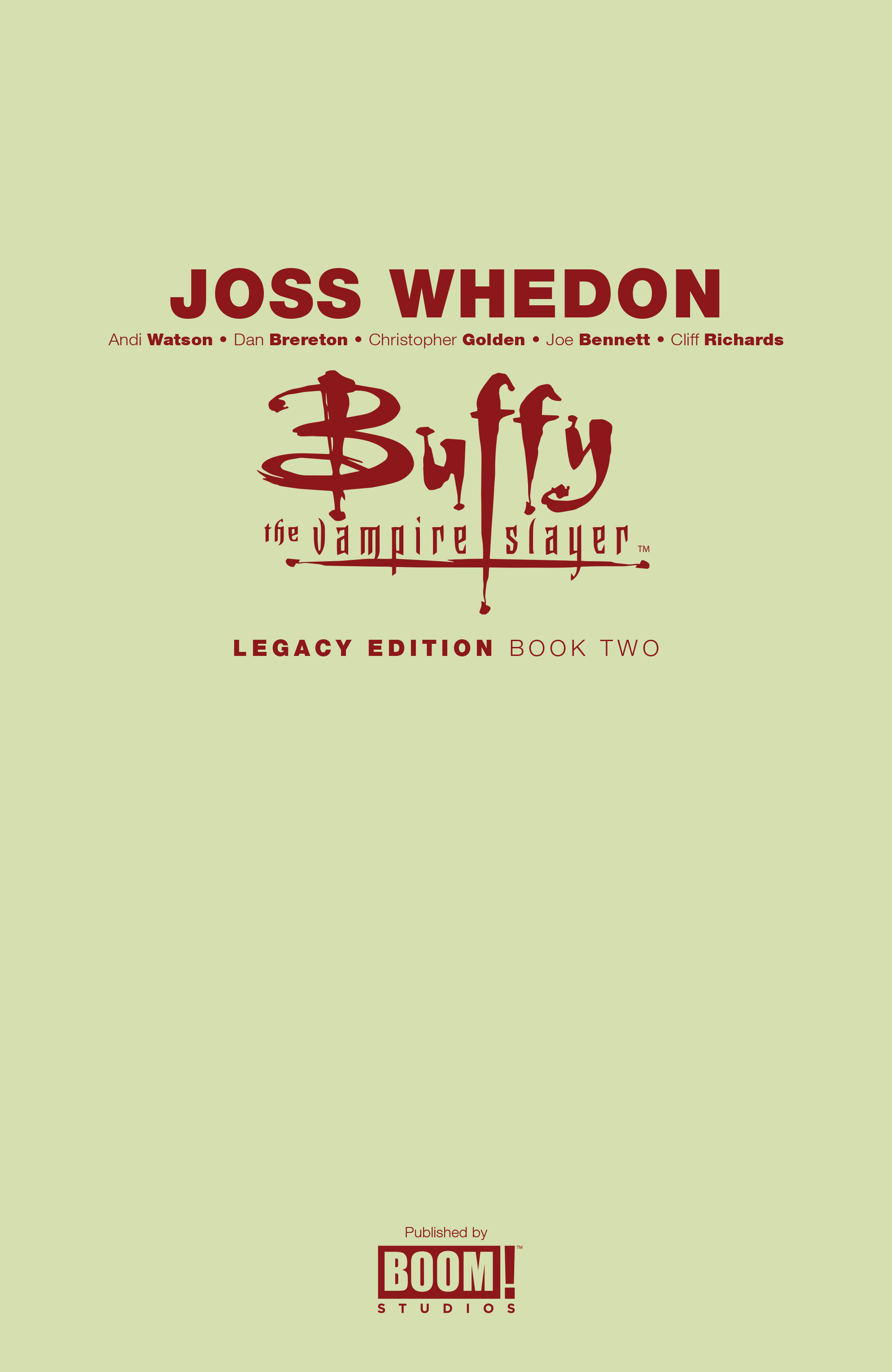 Read online Buffy the Vampire Slayer (1998) comic -  Issue # _Legacy Edition Book 2 (Part 1) - 3
