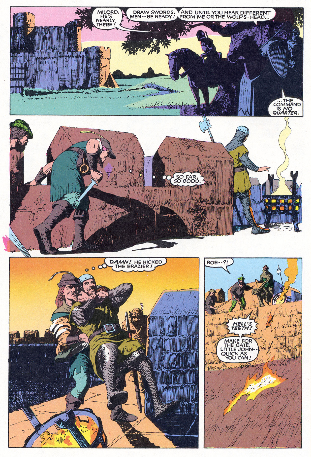 Read online The Black Dragon comic -  Issue #5 - 18