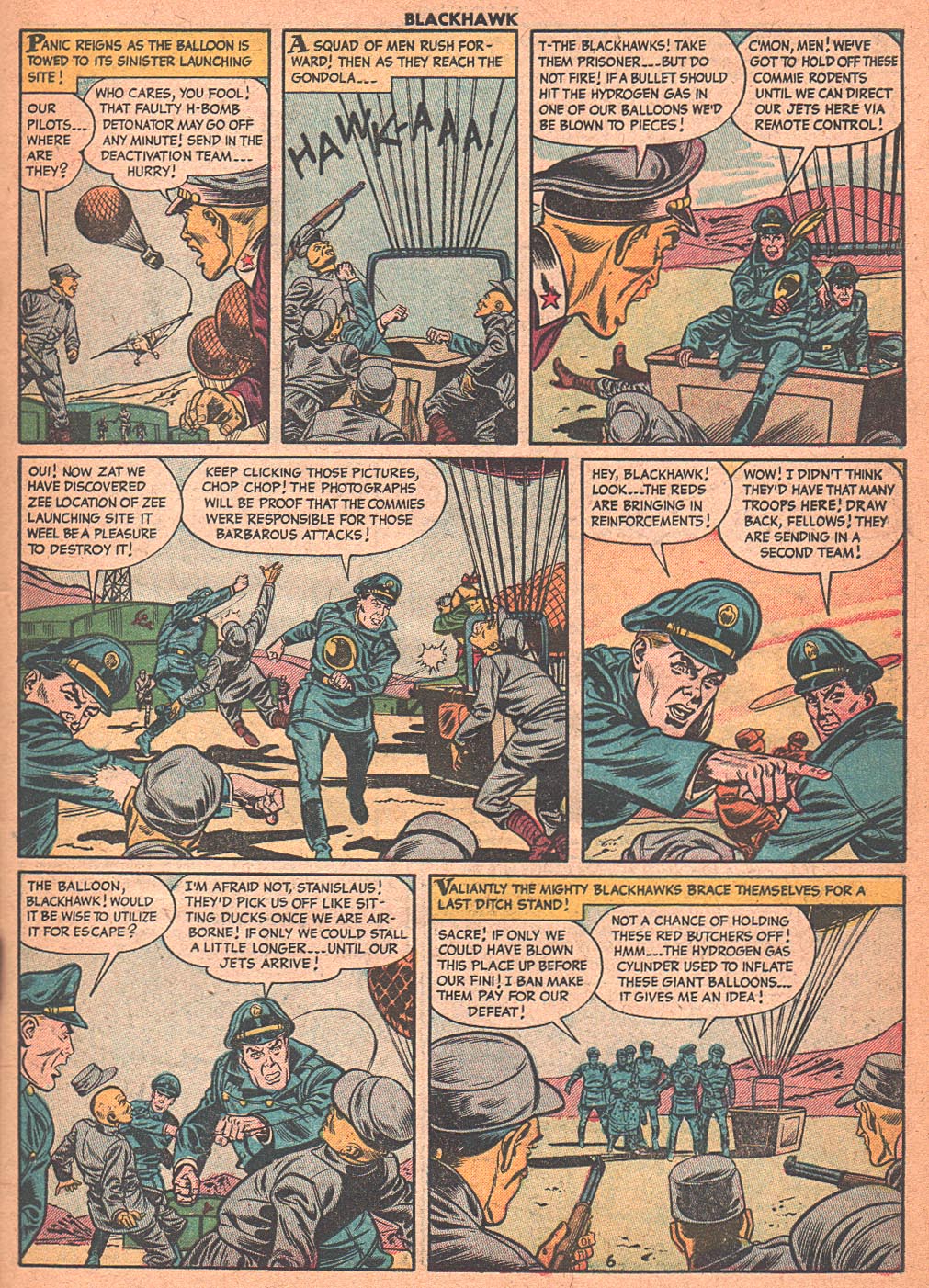Read online Blackhawk (1957) comic -  Issue #89 - 31